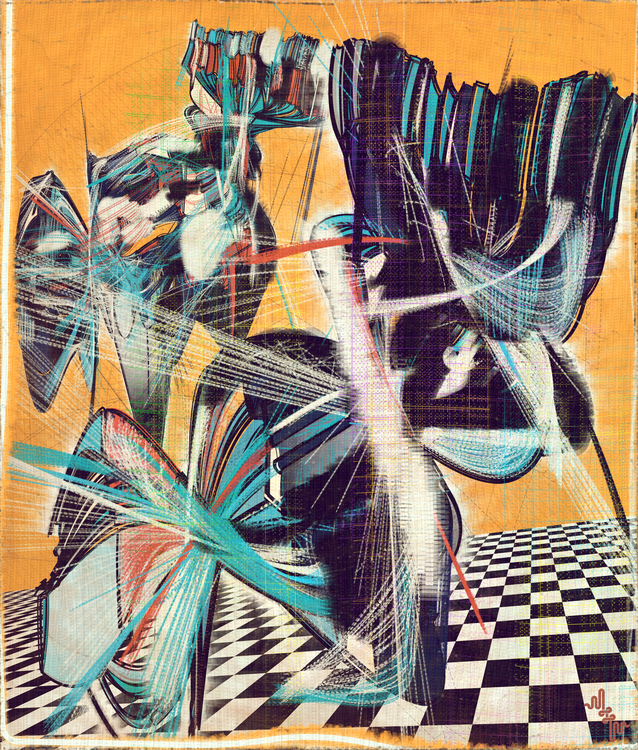 Amplitudes of Canvas #294