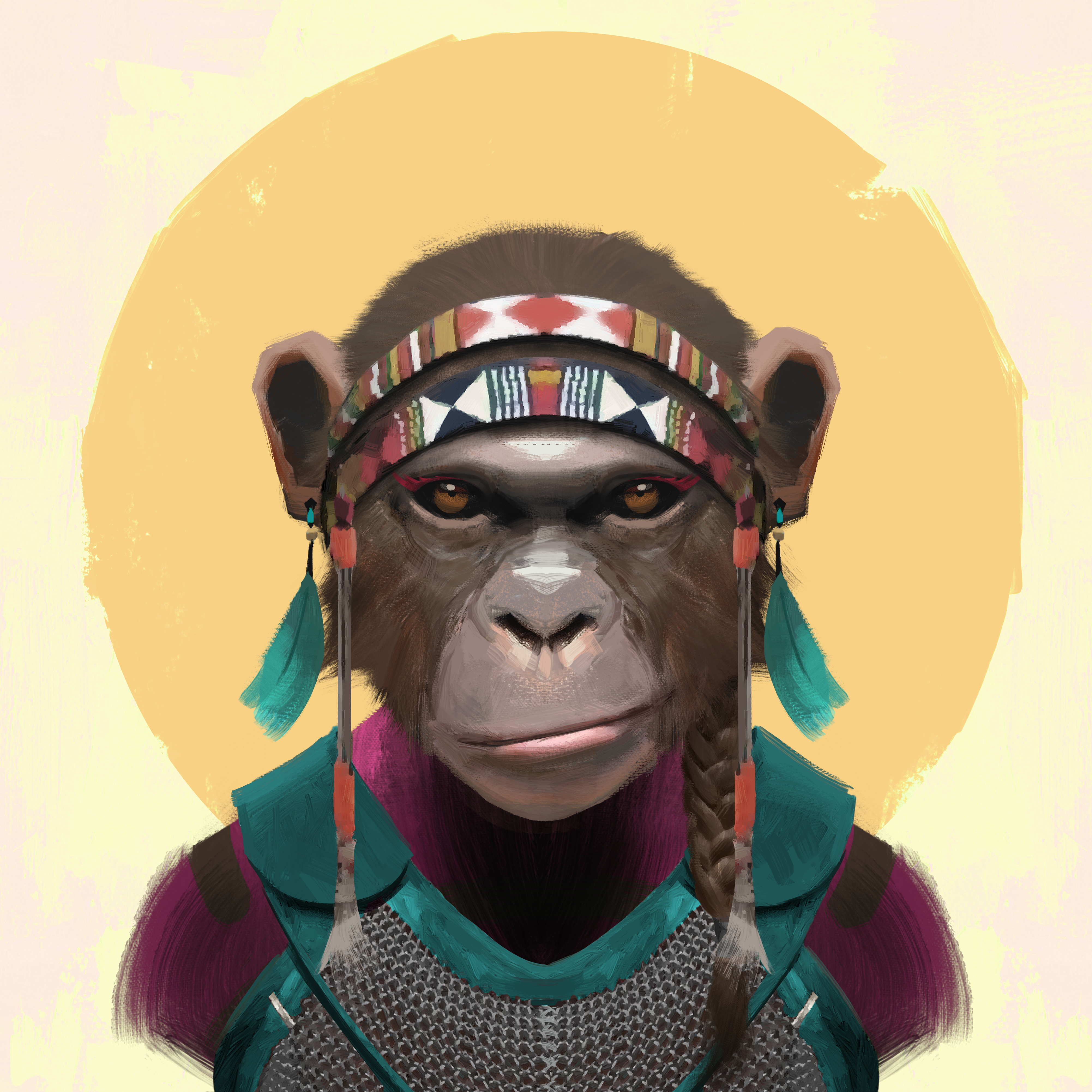 Angry Ape Army Valkyrie #3467