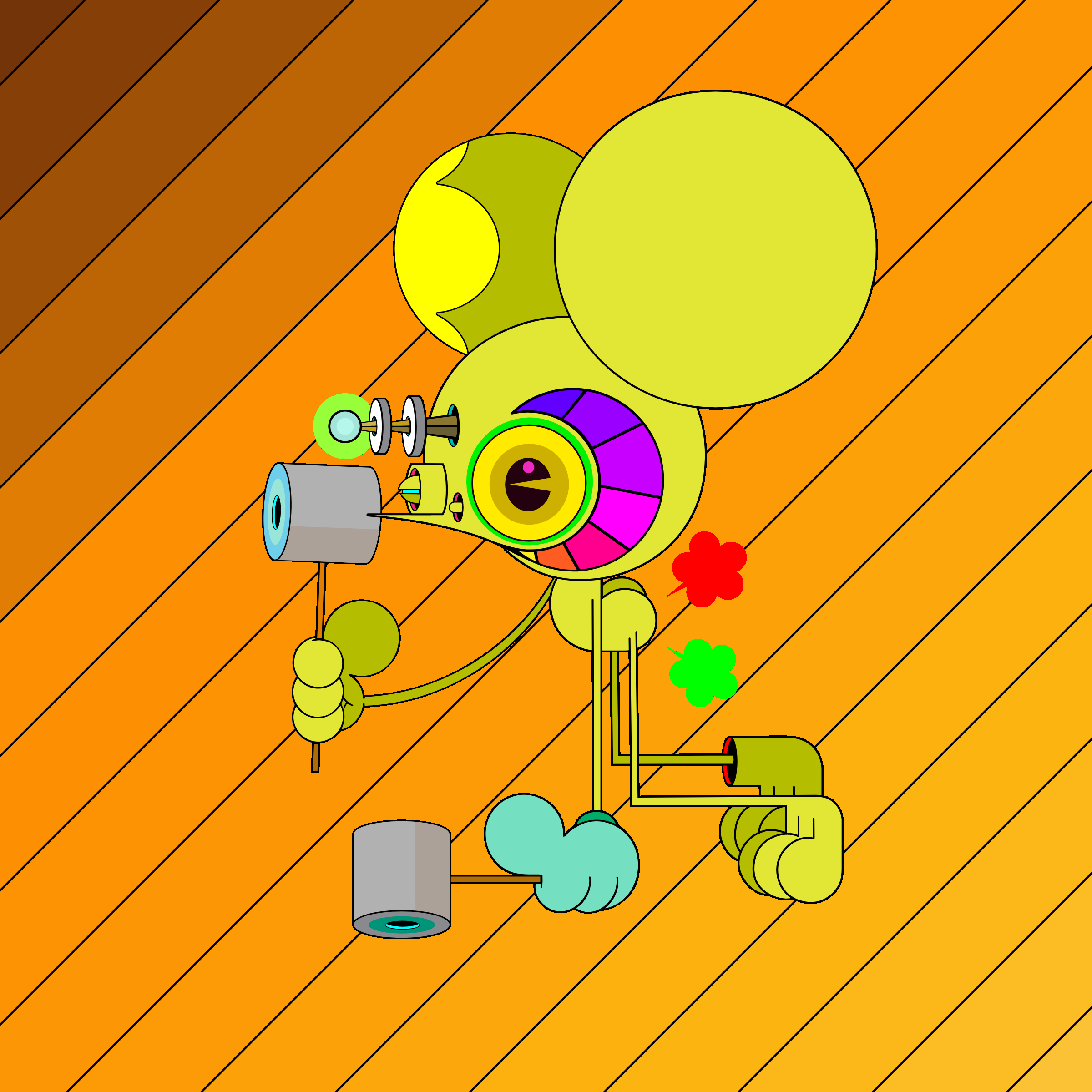 Neogen Space Monkeys #2374