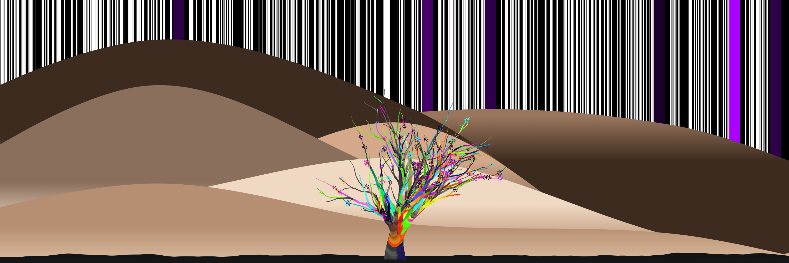 Coded Flowering Banner #025