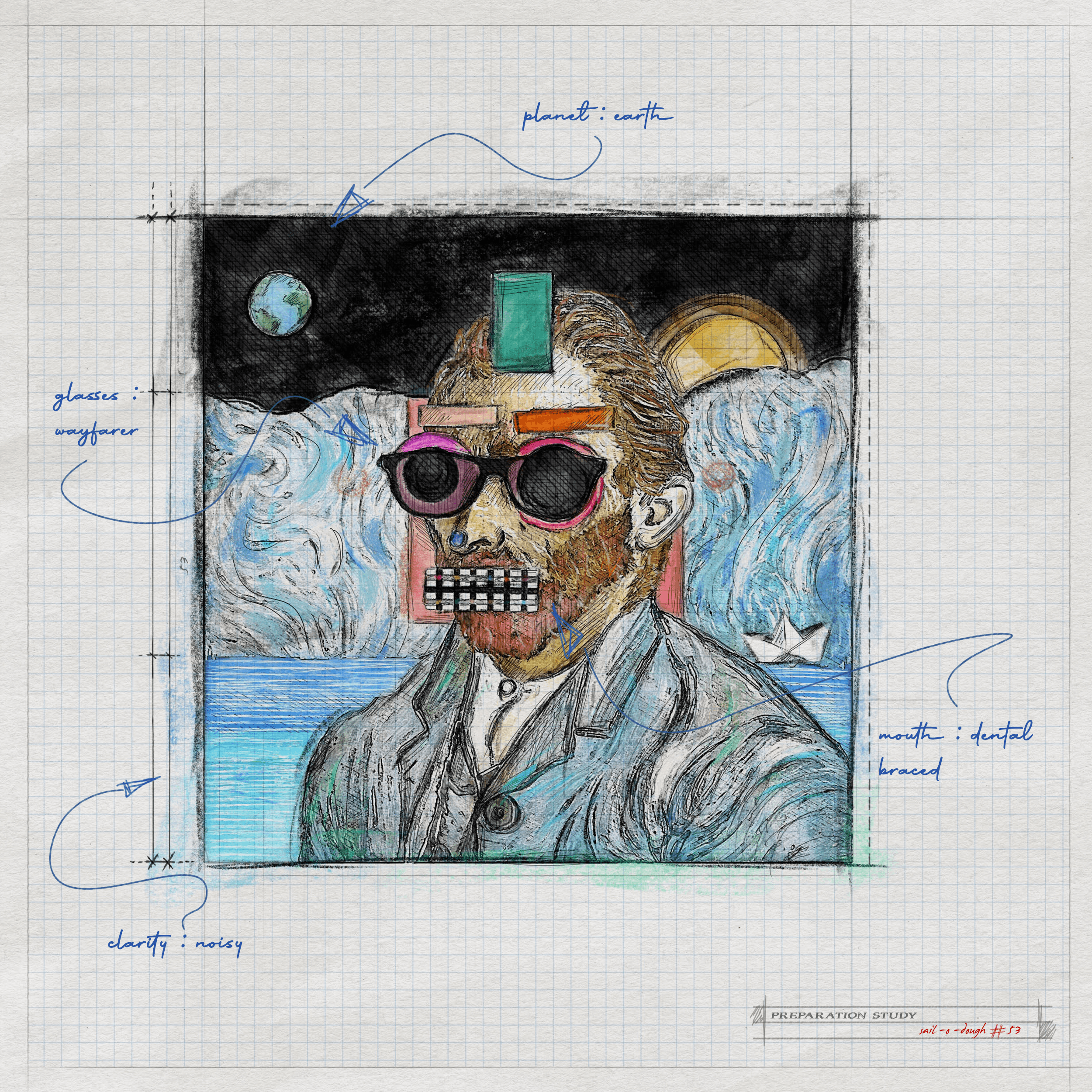 Vincent Van Dough - "Sail-o-Dough #53"