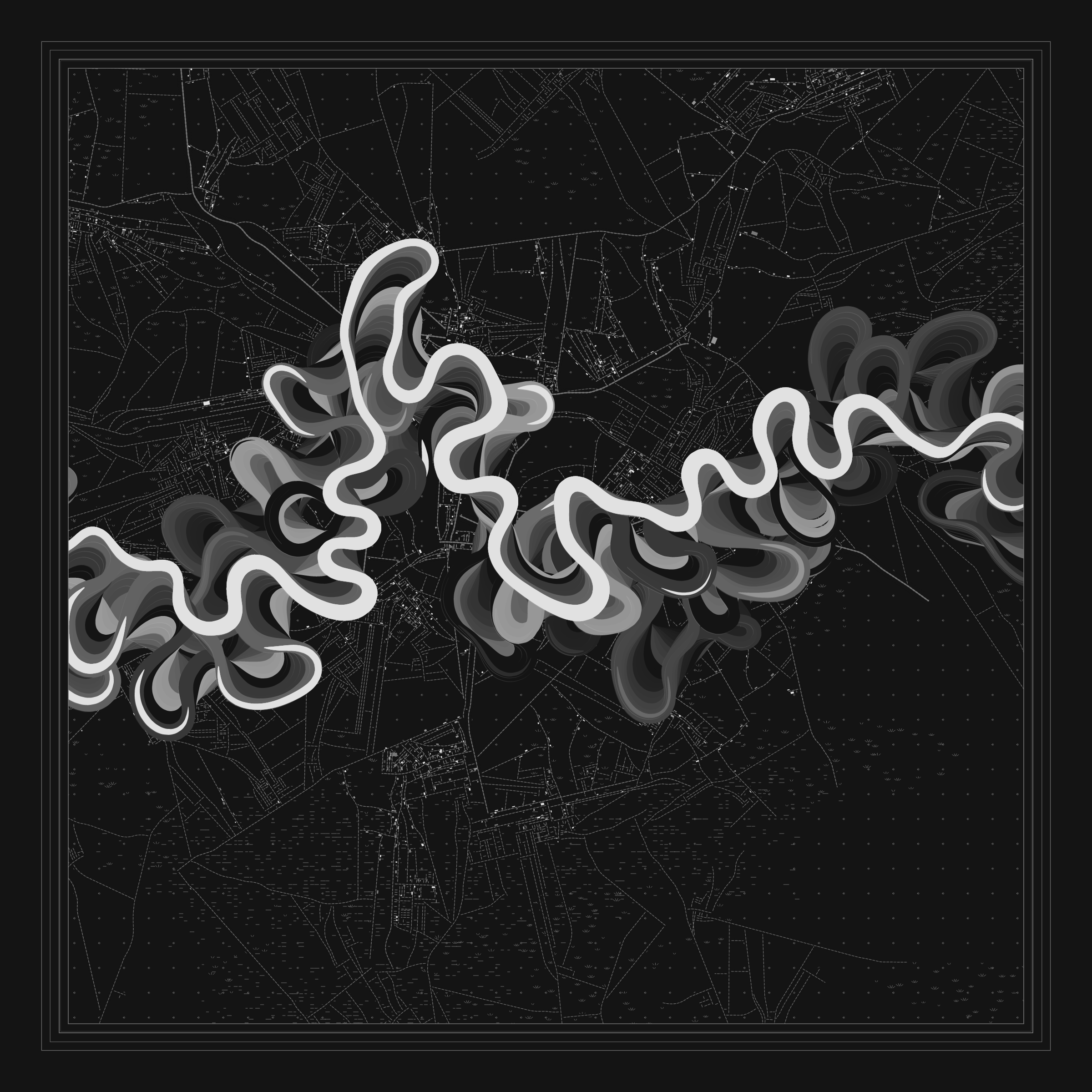 Ancient Courses of Fictional Rivers #563