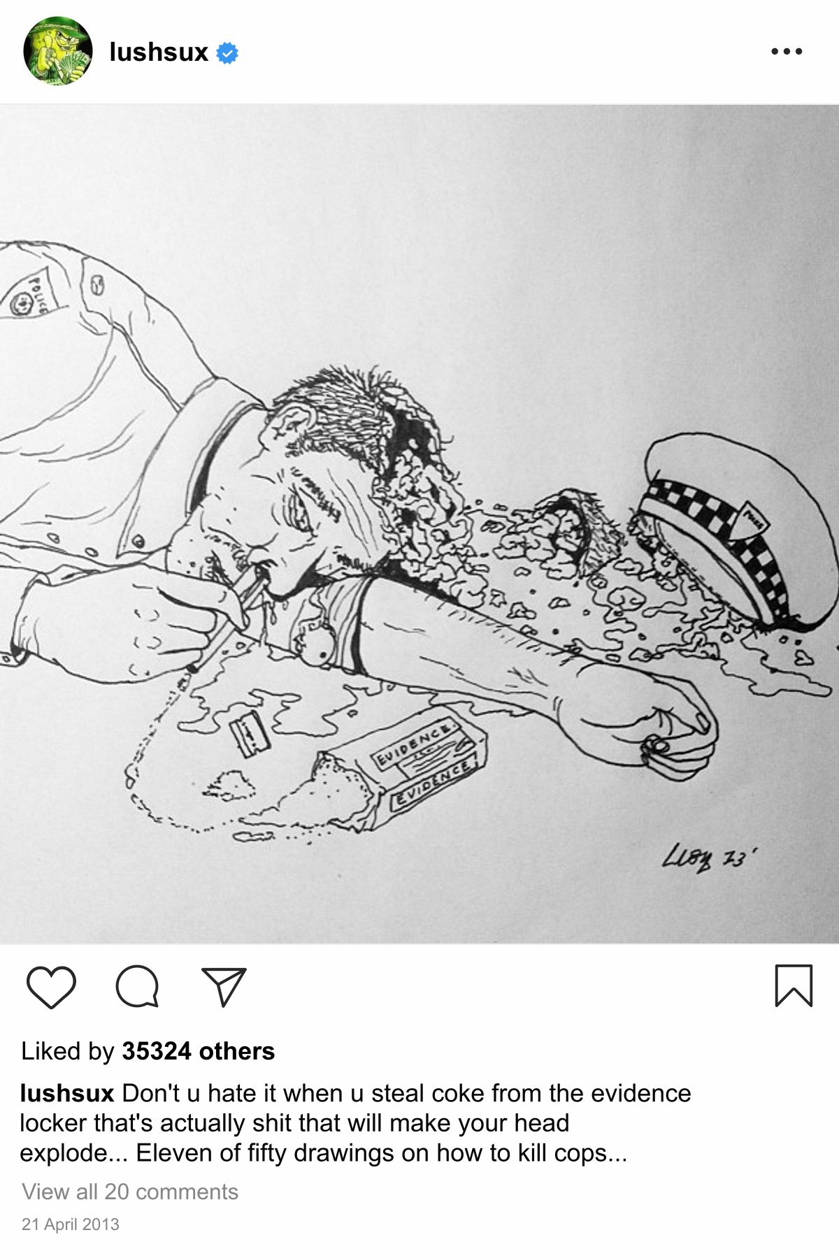 Lushsux #233 - Illustration