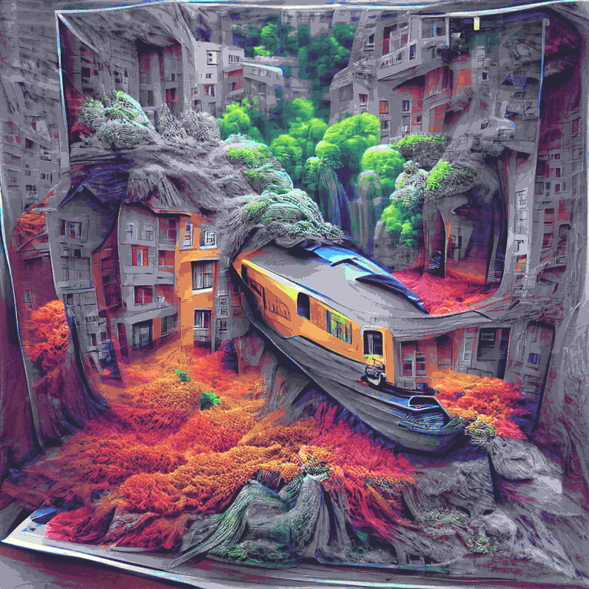 The picture is a model of reality