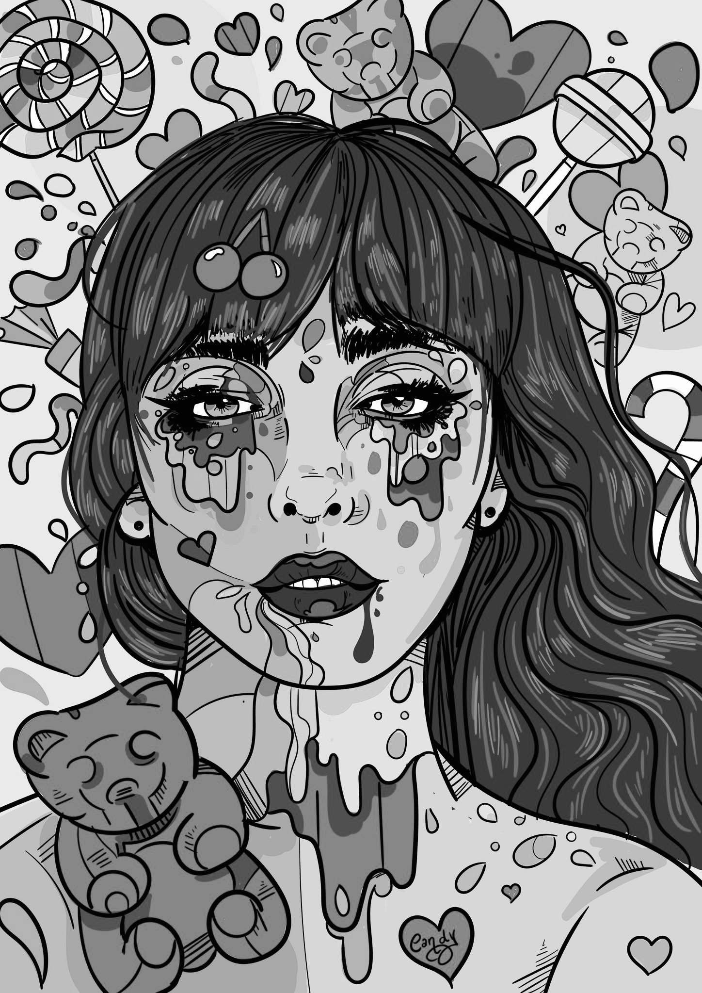 MUSE OF CANDY B/W EDITION