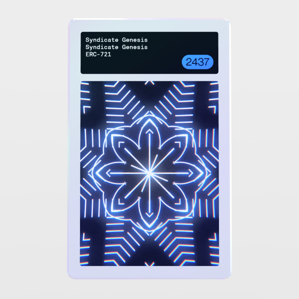 Minter Token - Syndicate Genesis #2437
