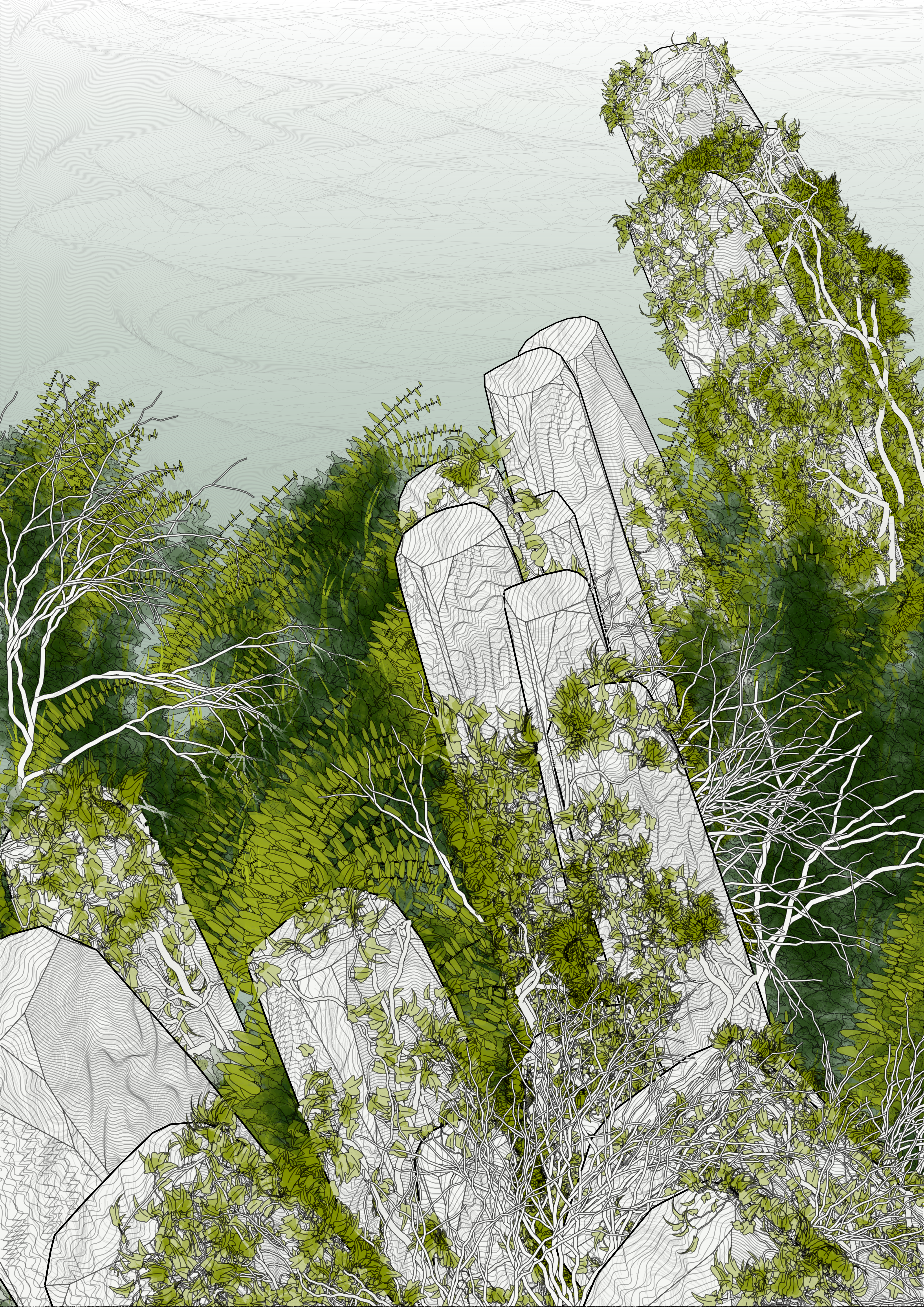 Lushtemples—The Stones which Stood