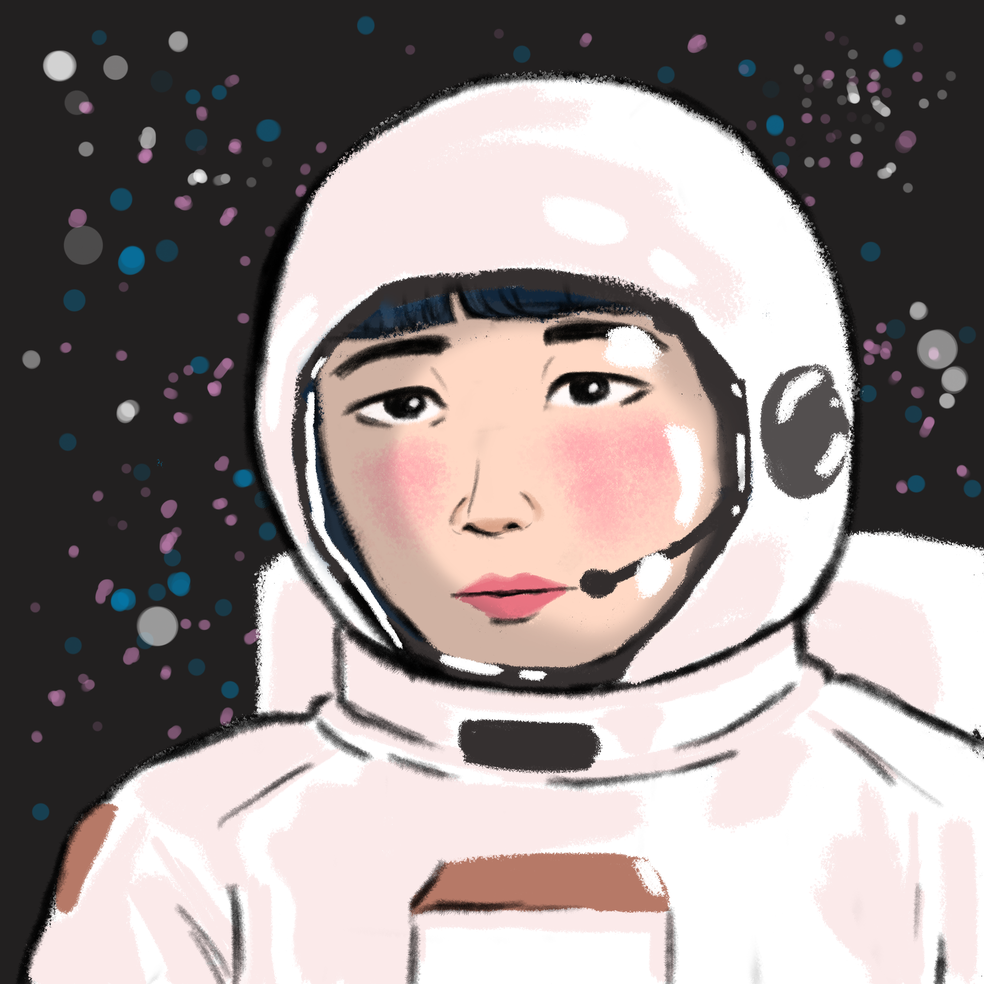 She is astronaut
