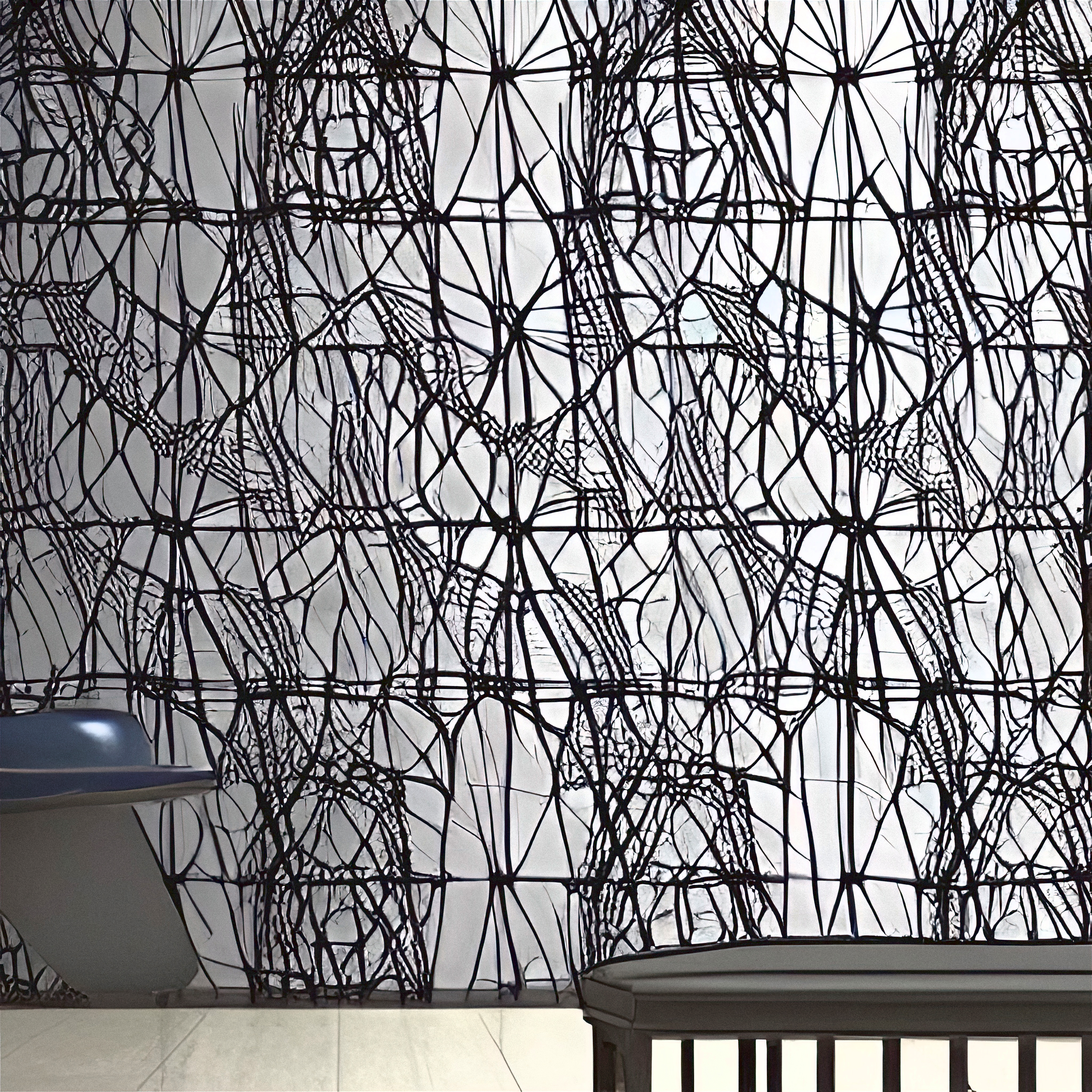 Silk Stained Glass #5