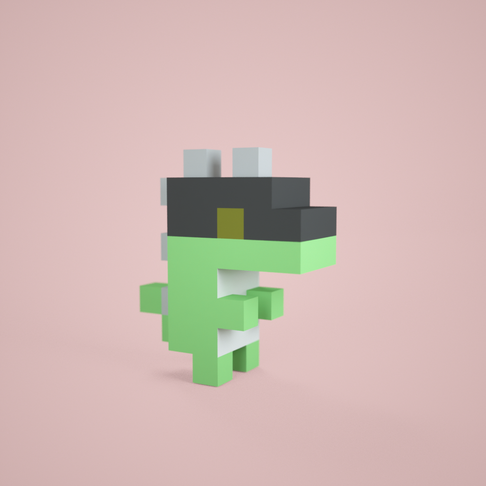 3D tiny dino #1221