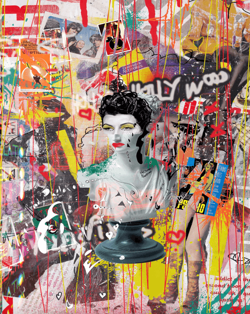 GRAFFITI PORTRAIT II [HOLLYWOOD PIXELATIONS] #72