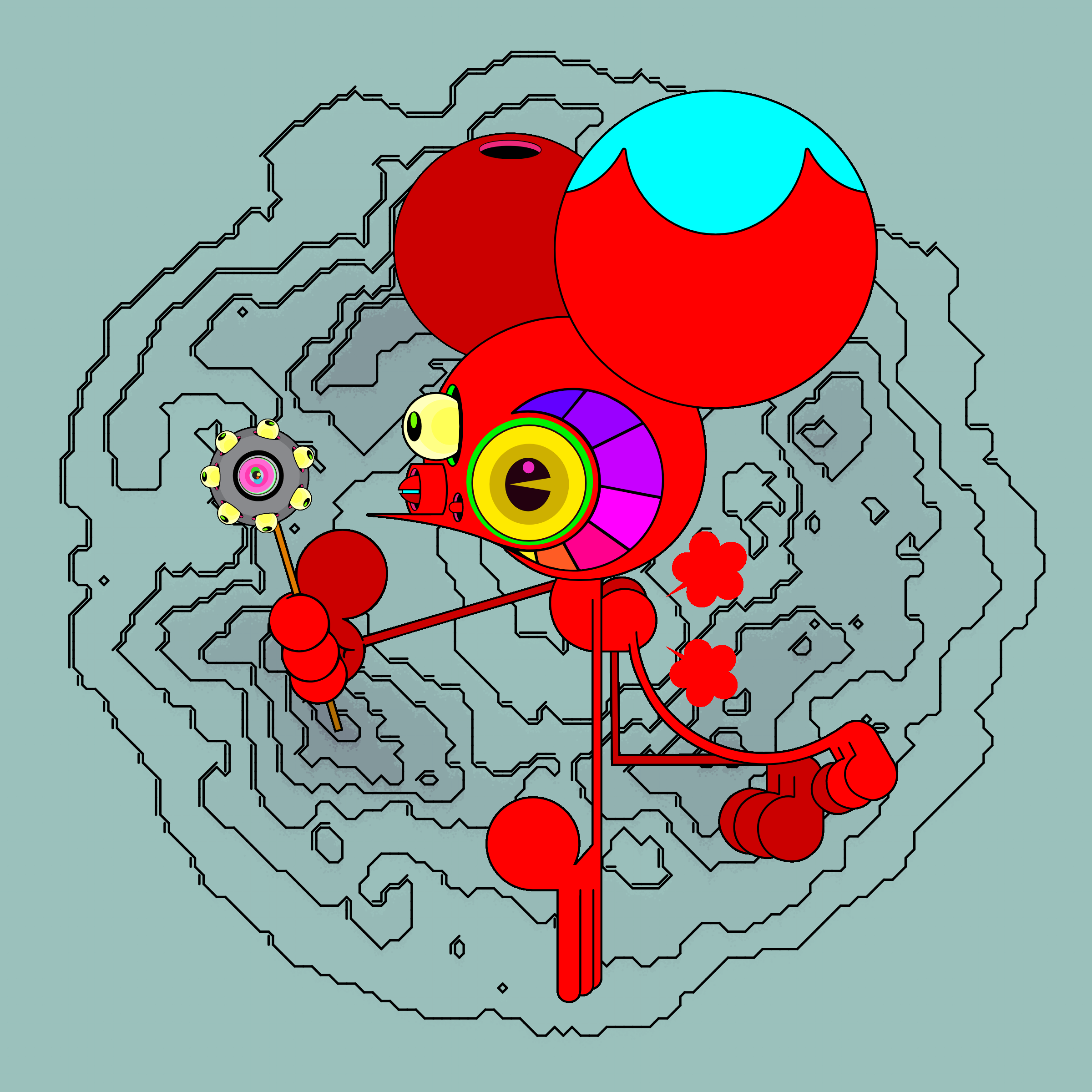 Neogen Space Monkeys #4602