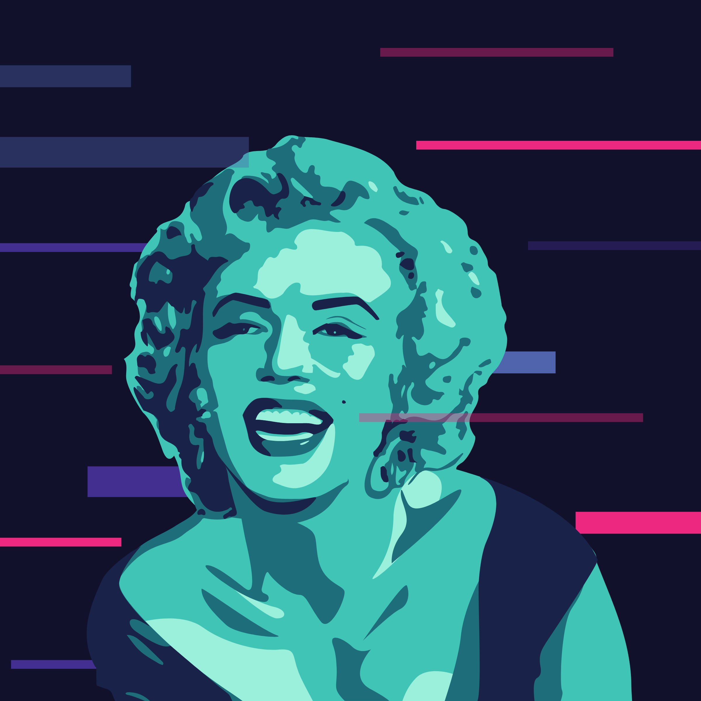 Modern Muse: Marilyn Monroe x Zeblocks #424