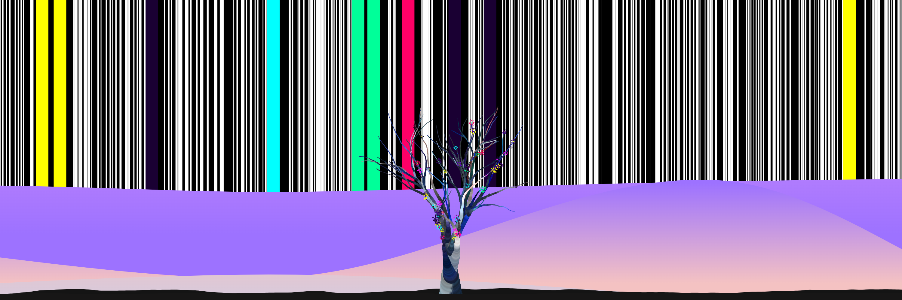 Coded Flowering Banner #035