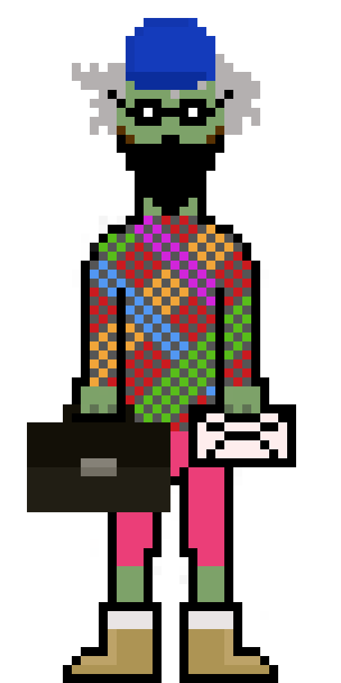 Niftydude #80 - Einstein RarestByTraits