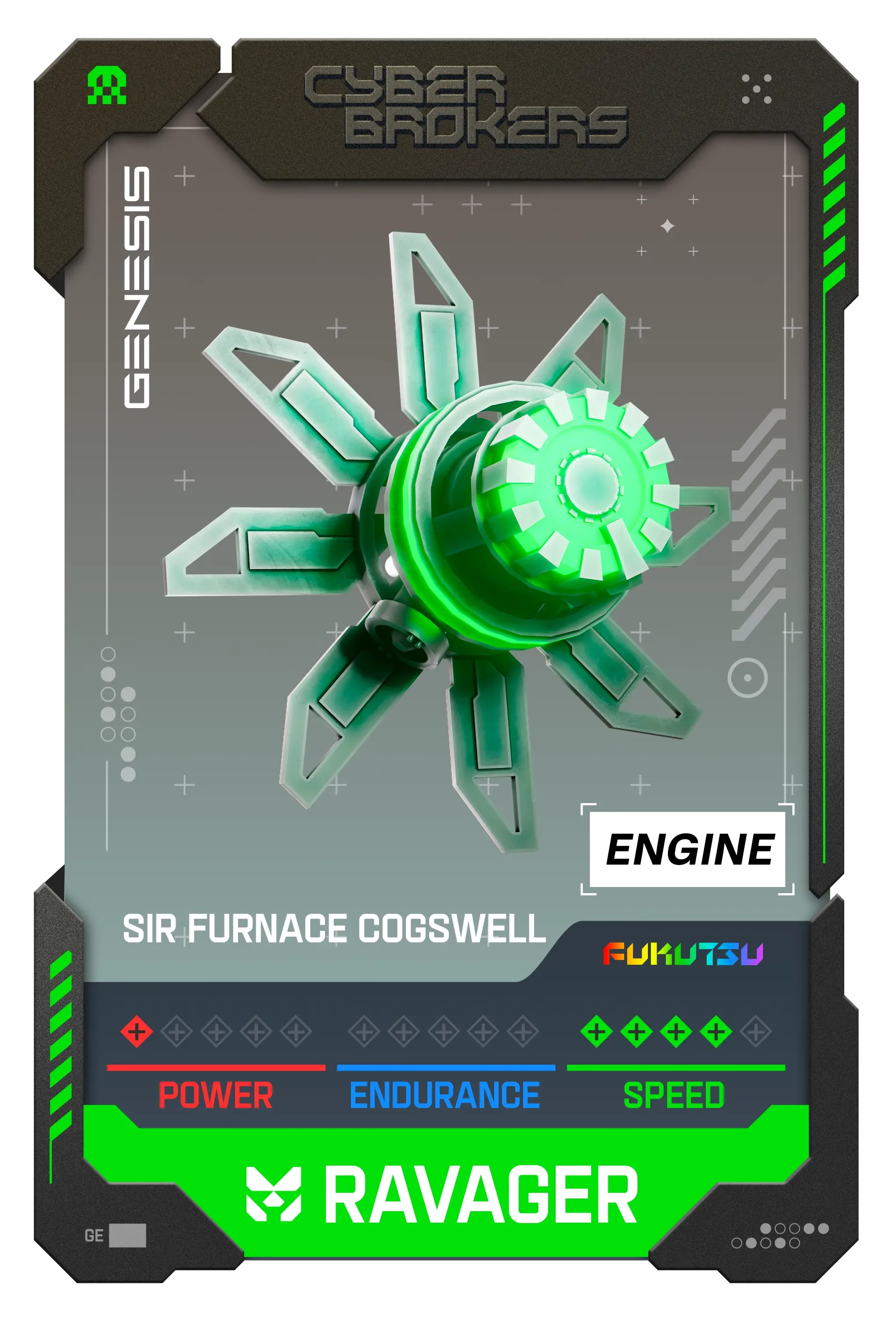 Sir Furnace Cogswell Ravager Engine 