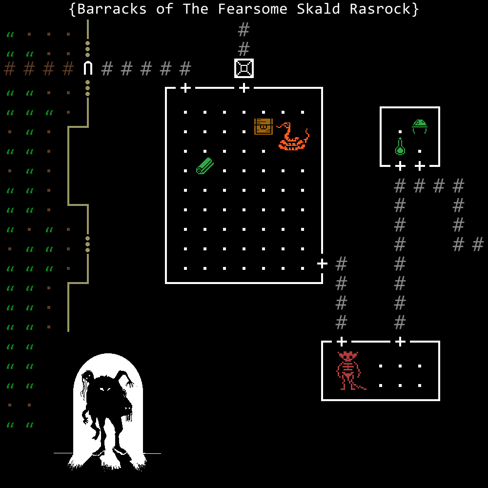 Barracks of The Fearsome Skald Rasrock 