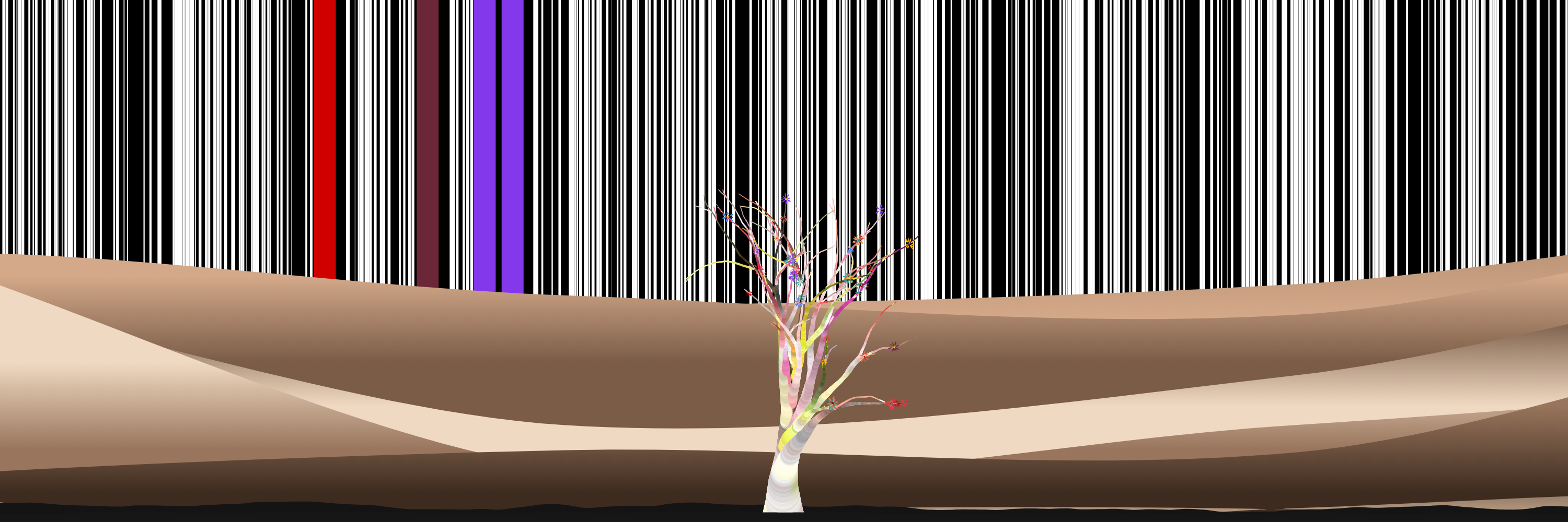 Coded Flowering Banner #096