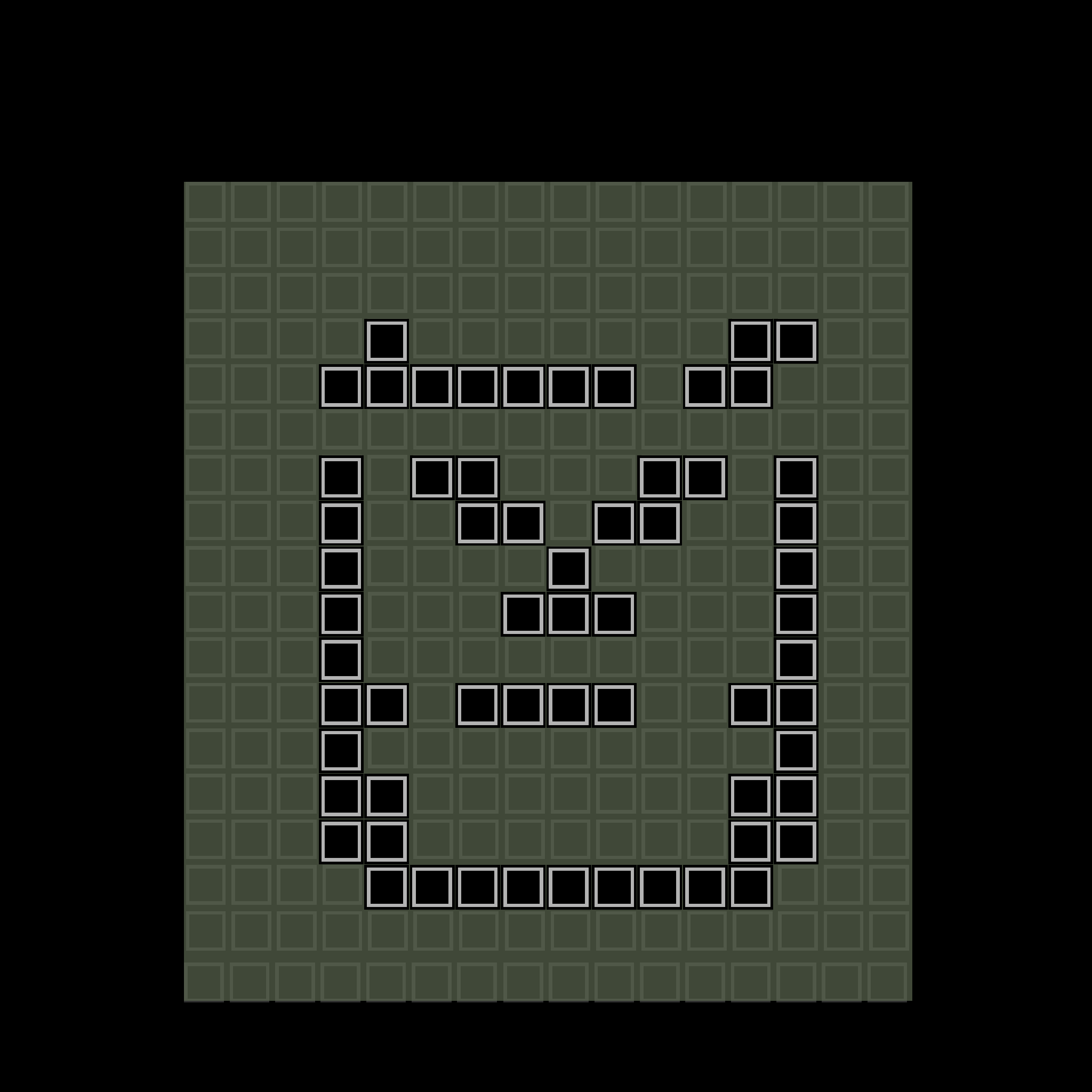 8-bit Block Face #284