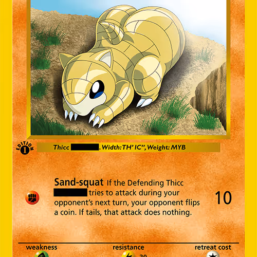 Thicc Sandshrew