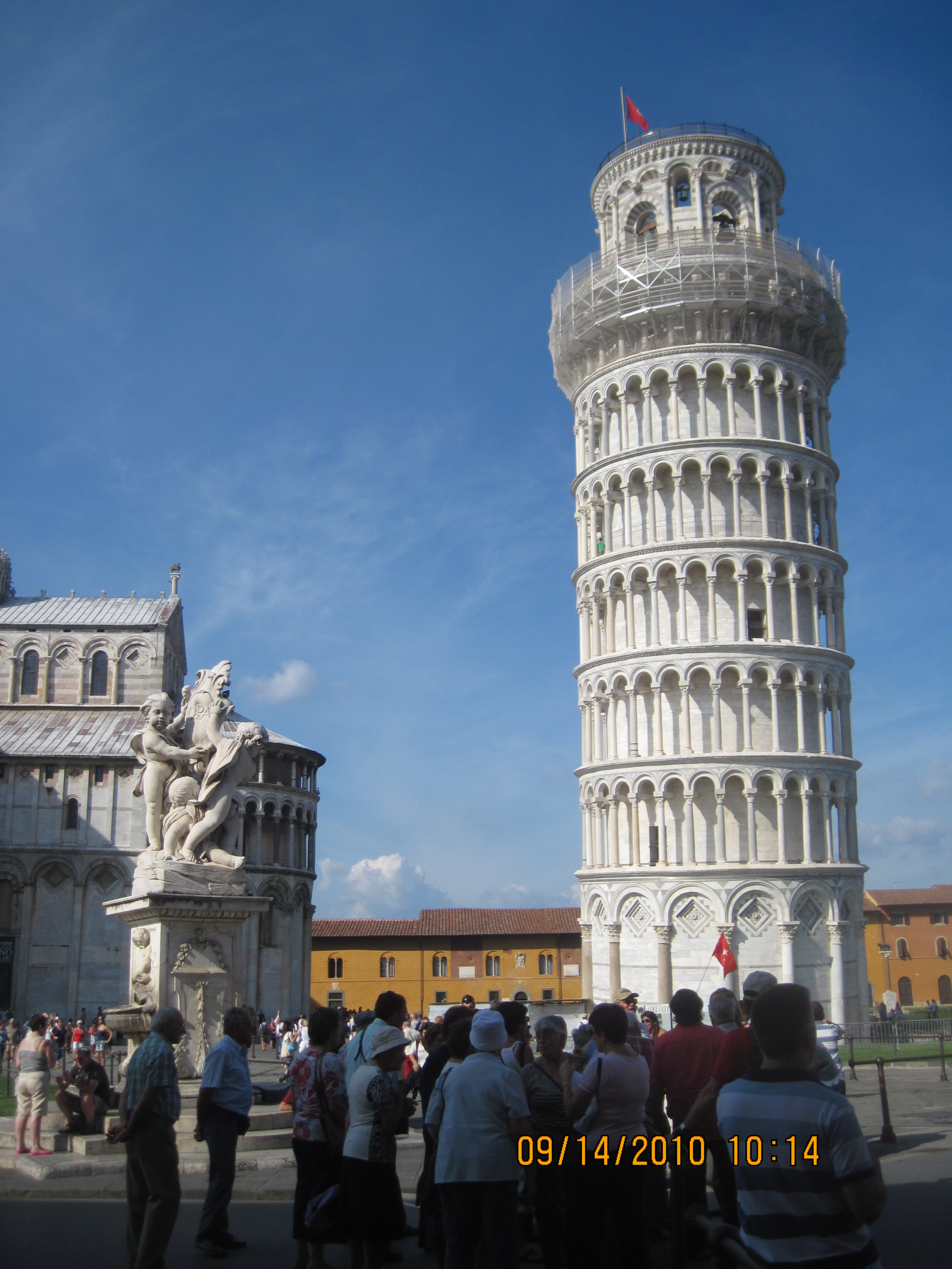 Leaning Tower of Pisa in Italy