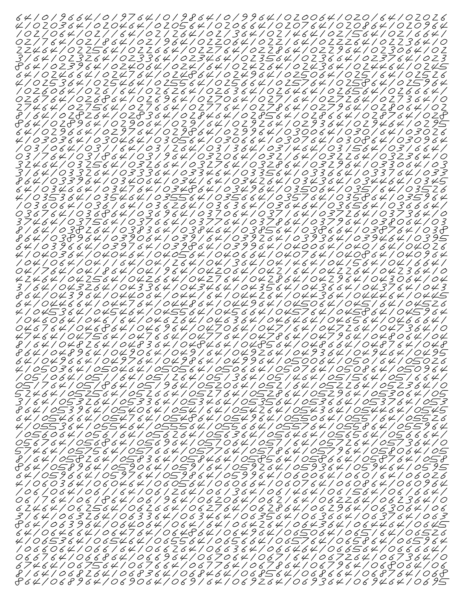 Endless (5,607,250 to Infinity) #2770