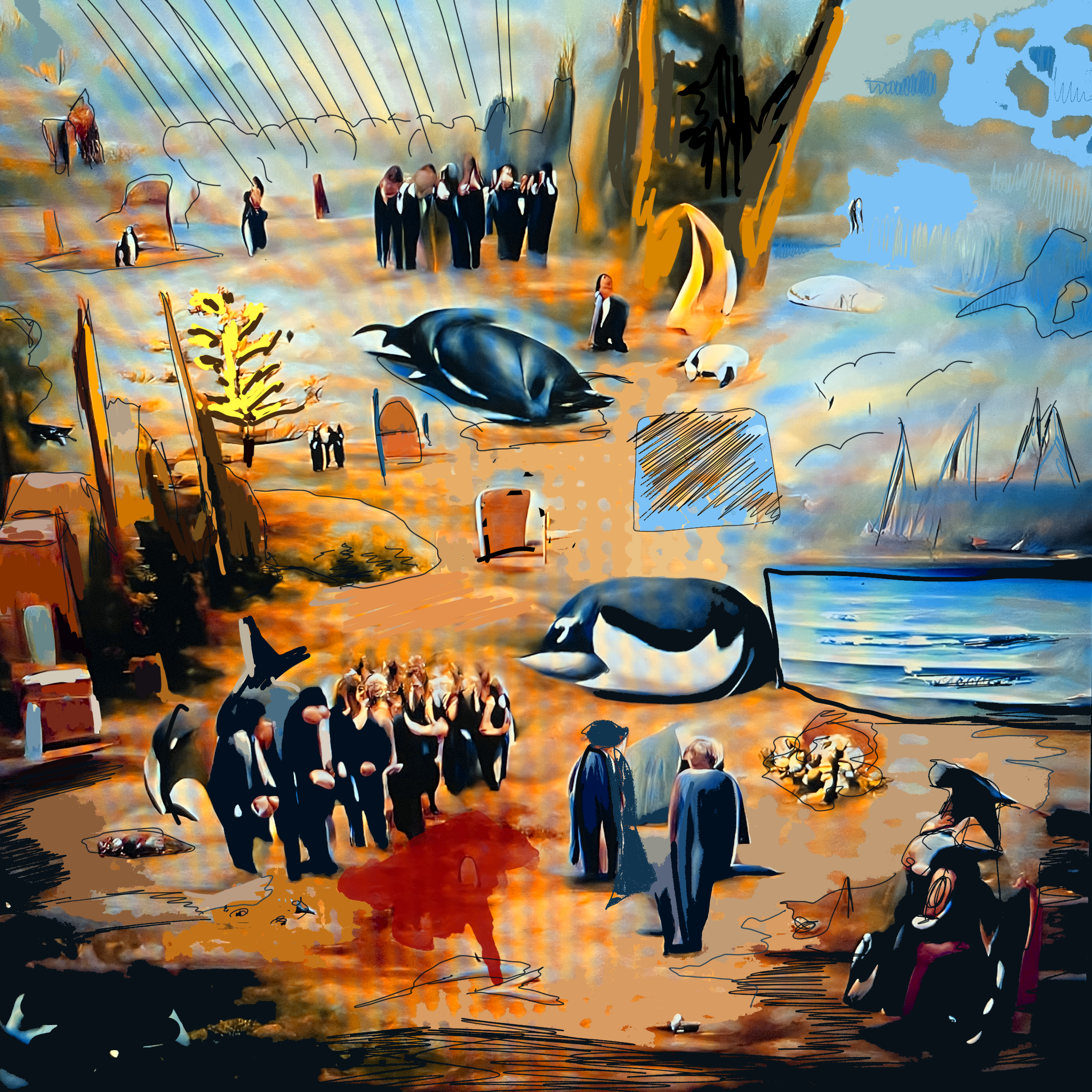 Orca Funeral GAN study