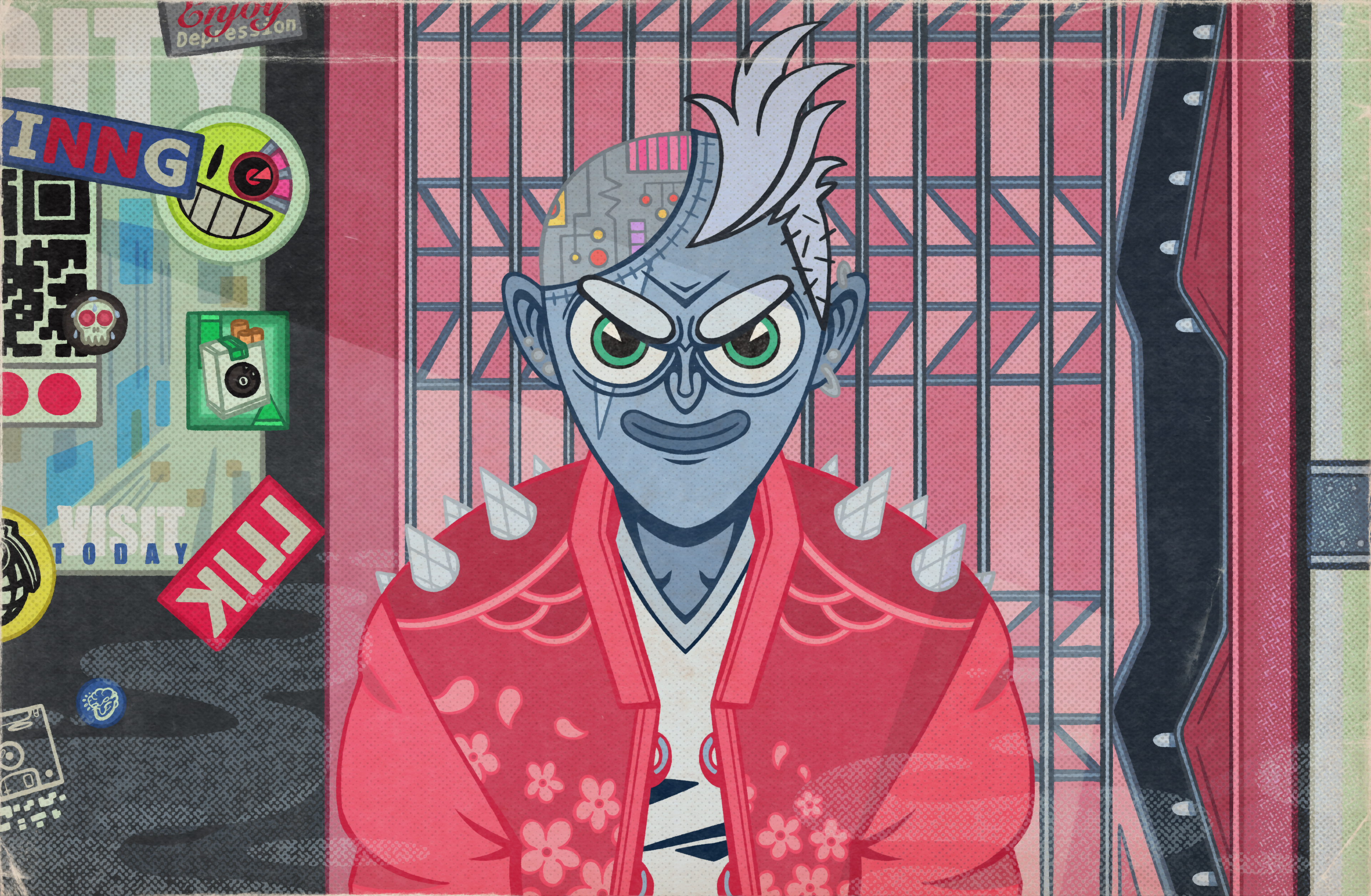 The Worst F***ing Gang in CyberCity: Guy