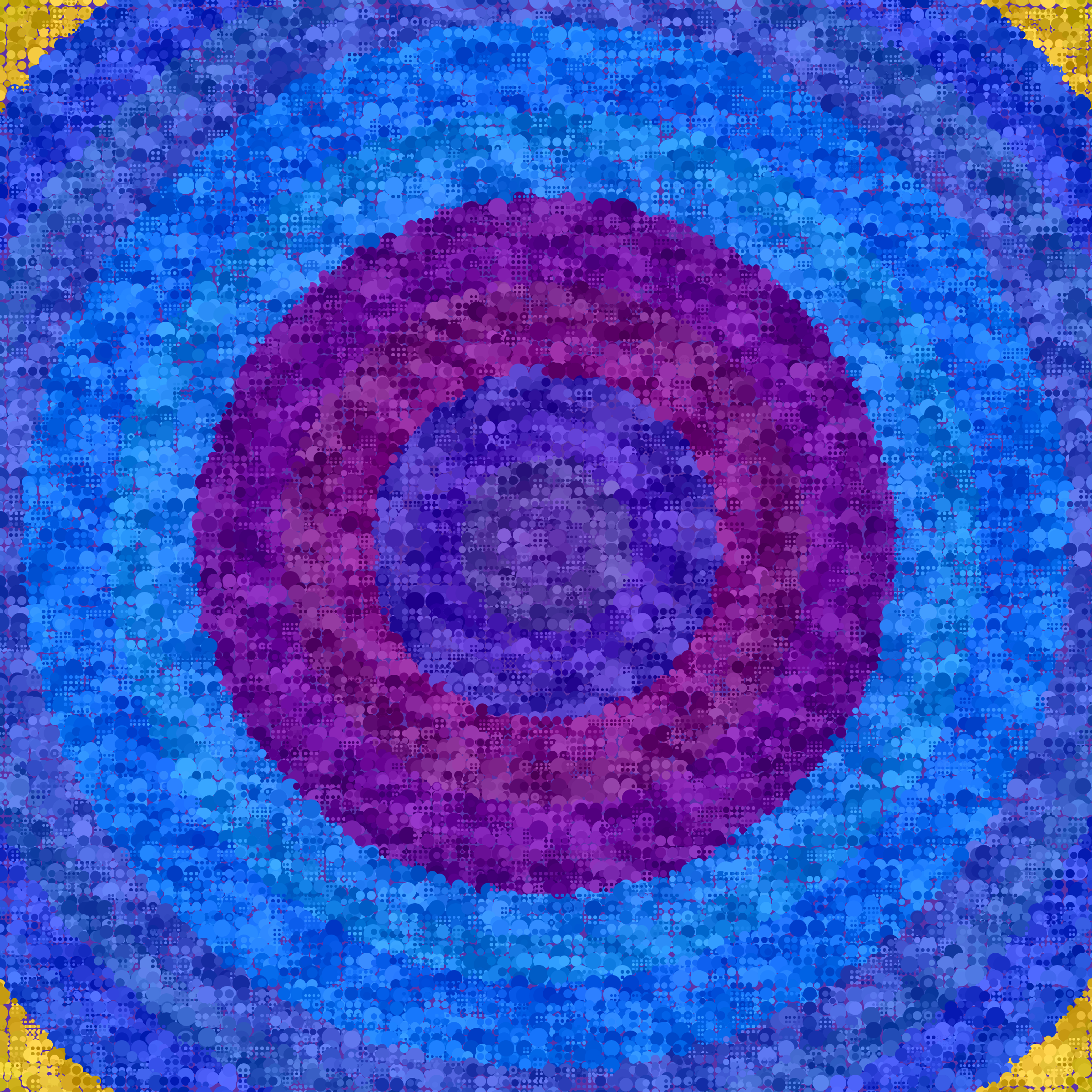 Dot Matrix Gradient Study #8