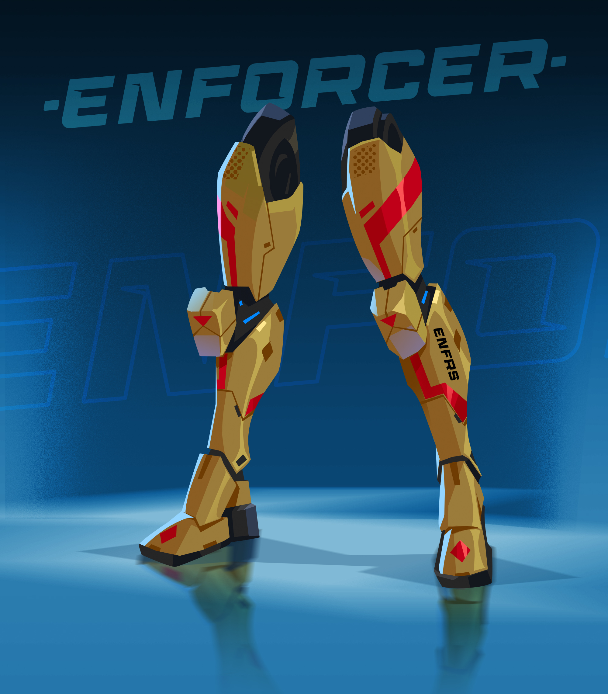 Mecha Leg: Enforcer Class I