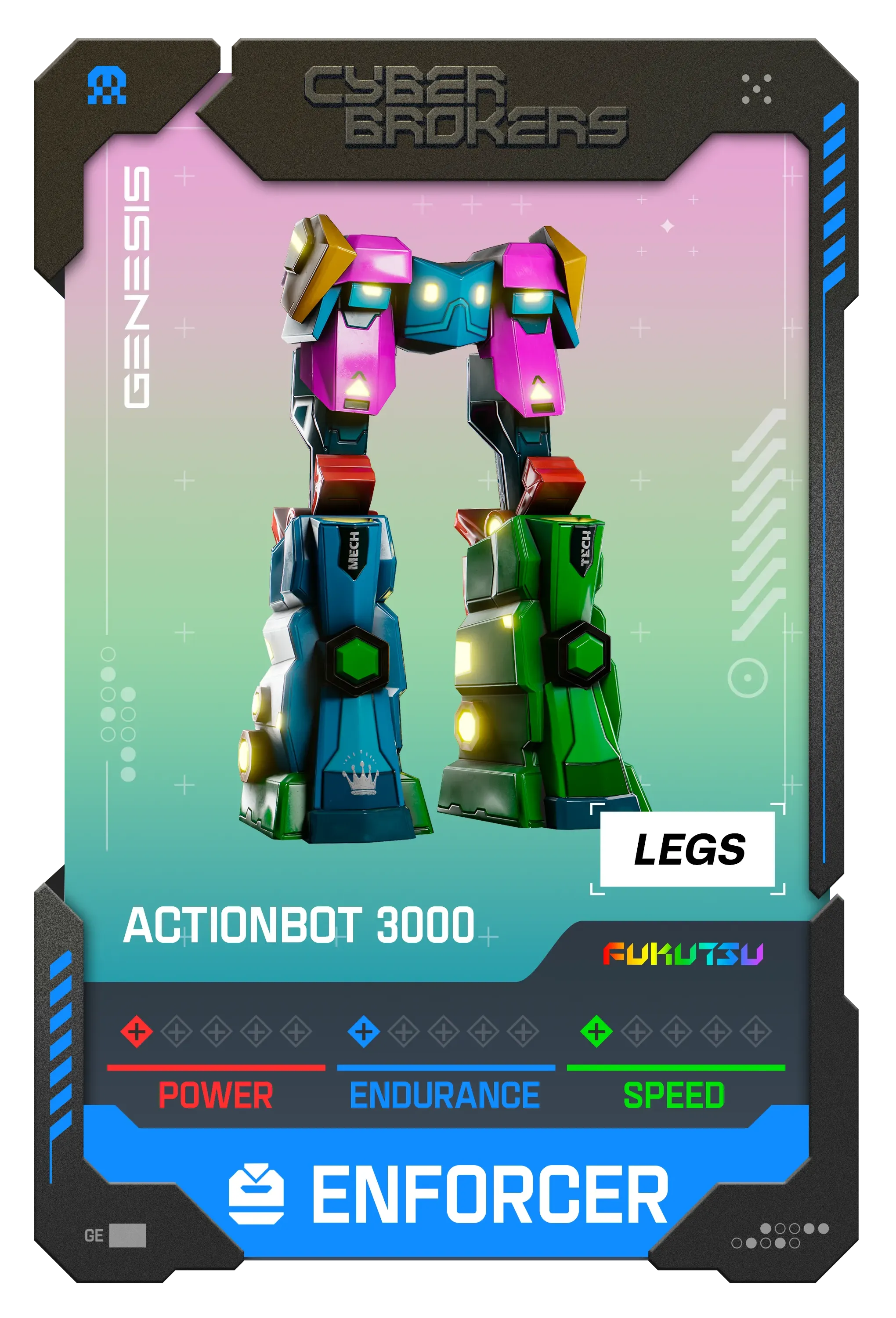 Action Bot 3000 Enforcer Legs 