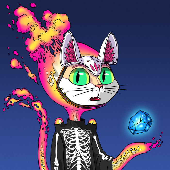 Alien Cat #10154