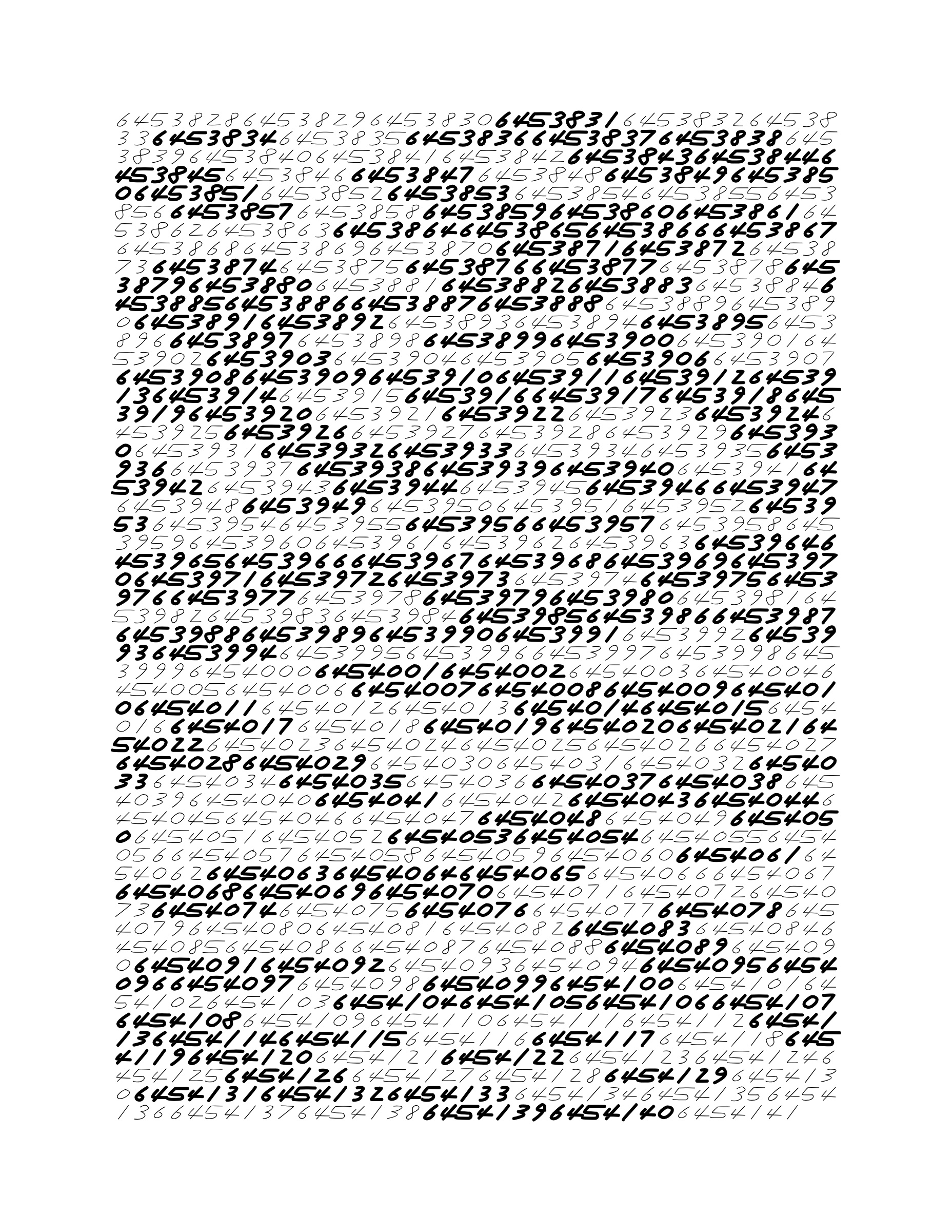 Endless (5,607,250 to Infinity) #2916