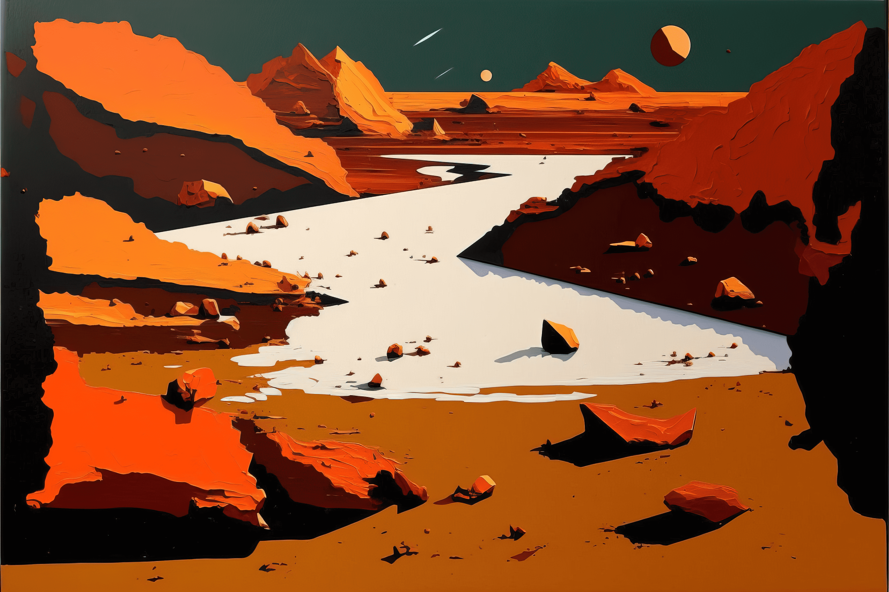 Martian Landscape #1