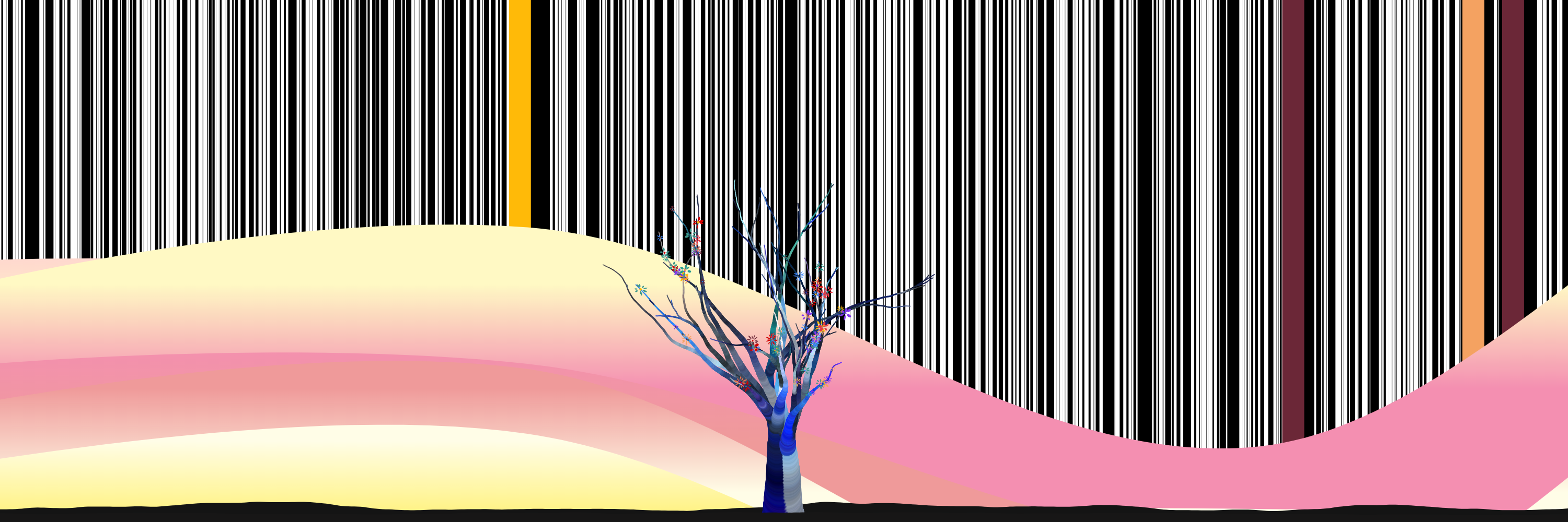 Coded Flowering Banner #107