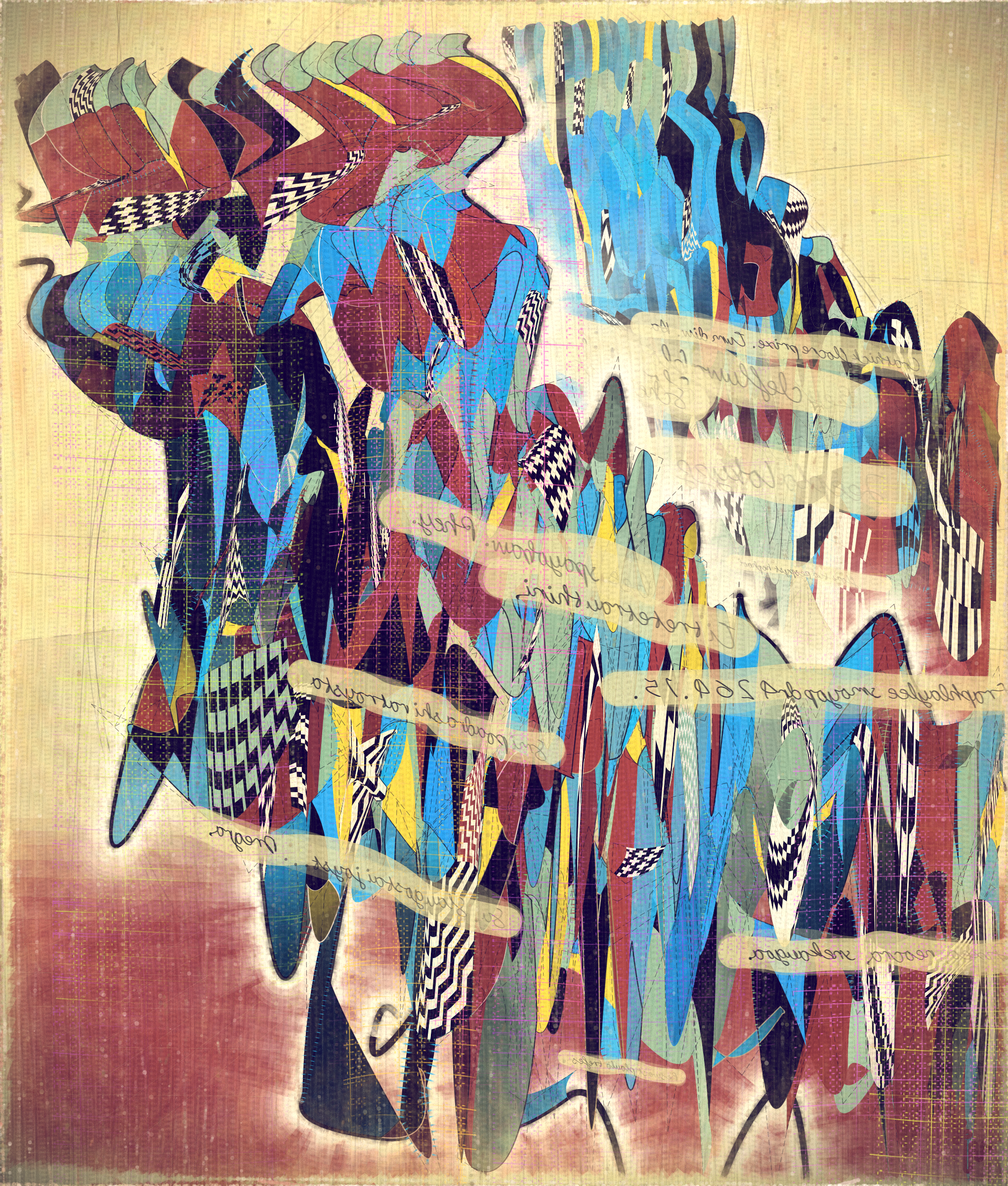 Amplitudes of Canvas #412