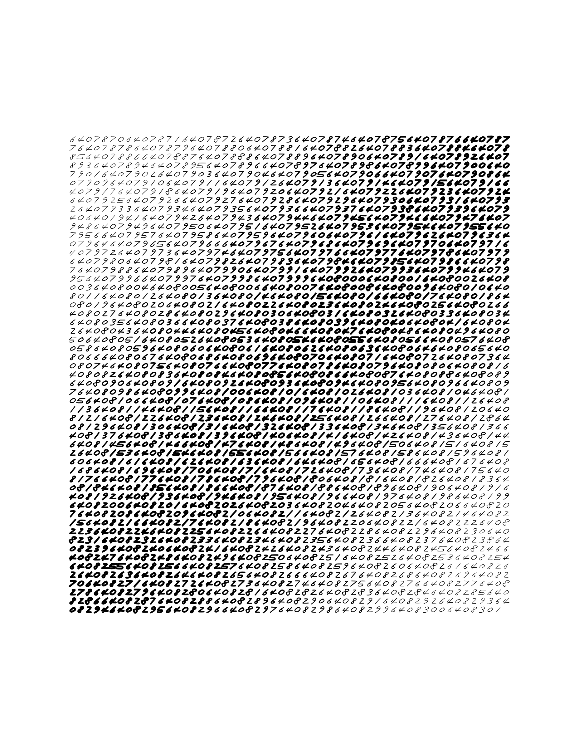 Endless (5,607,250 to Infinity) #2762