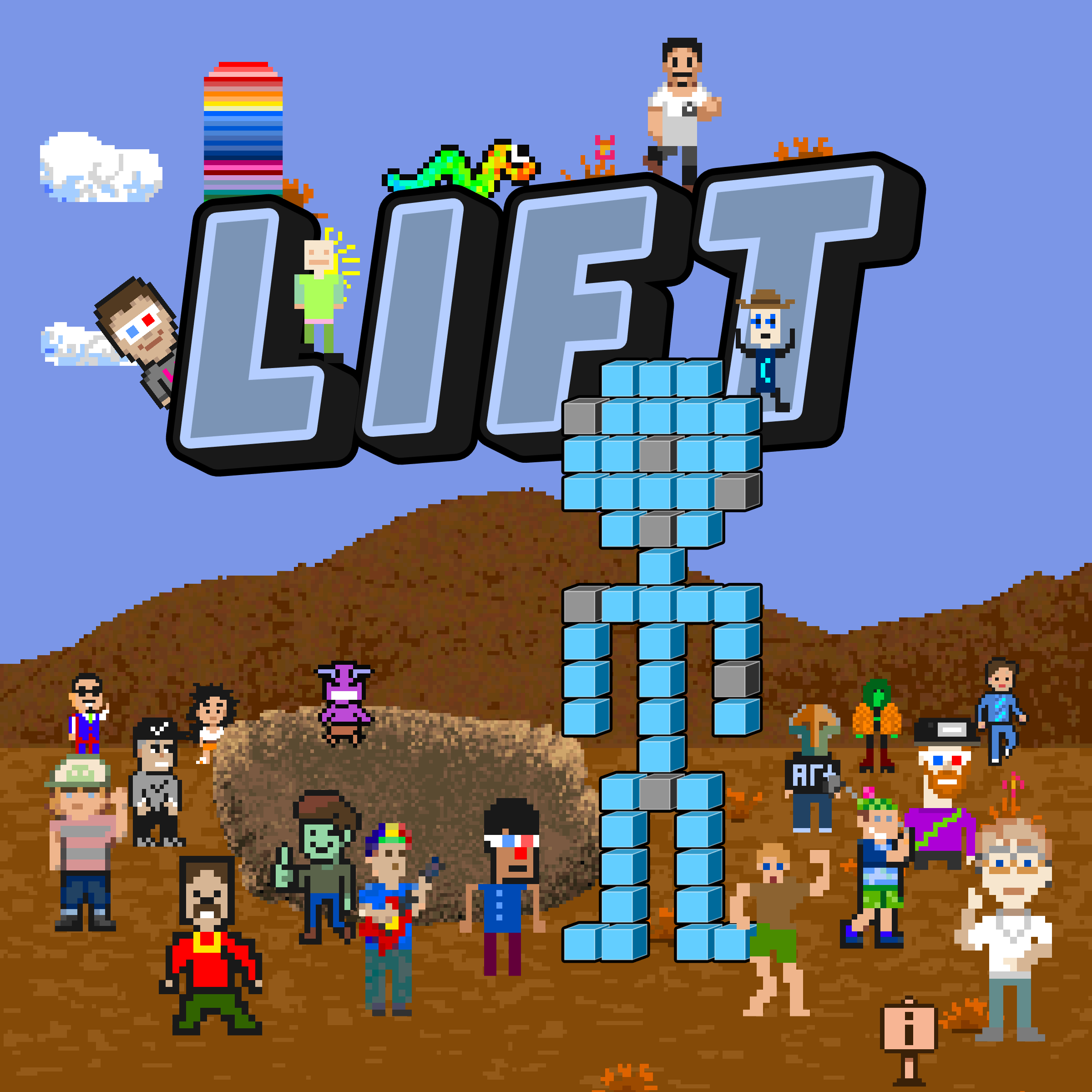 LIFT (a self portrait) #985