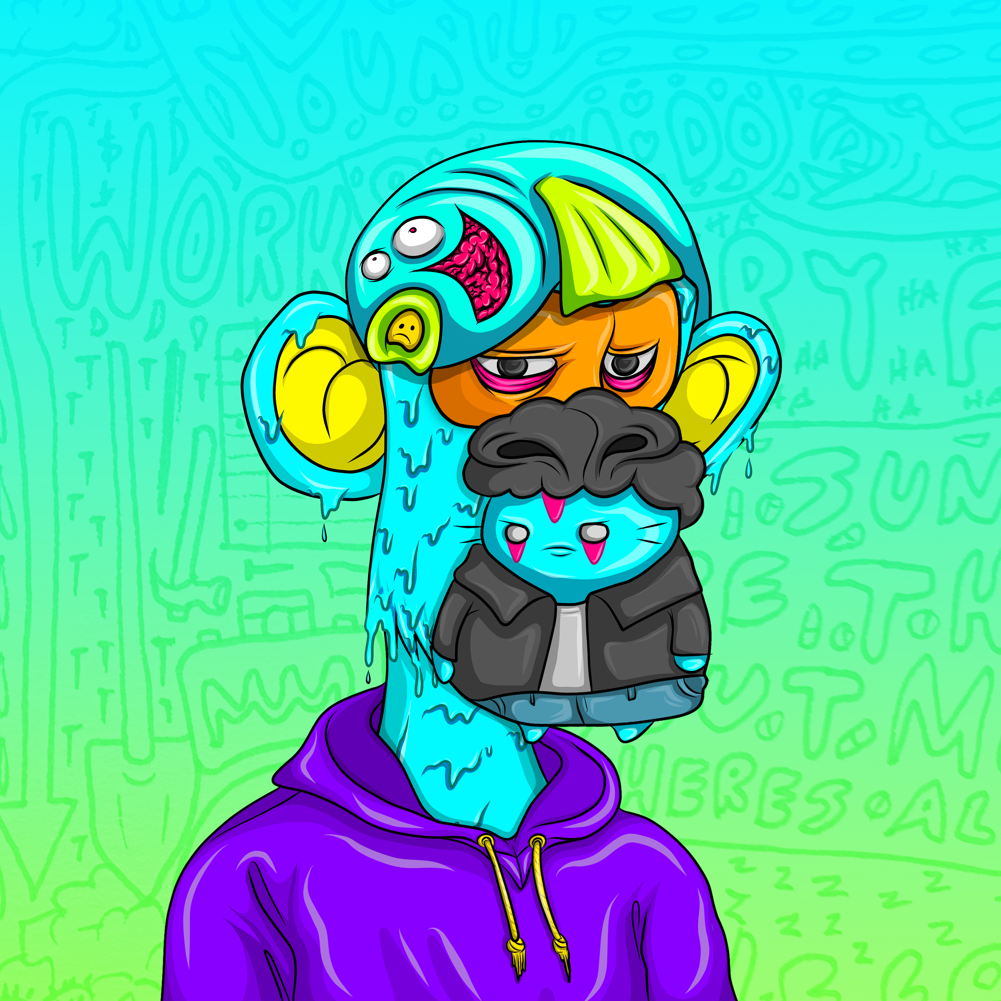 Caked Apes #1582