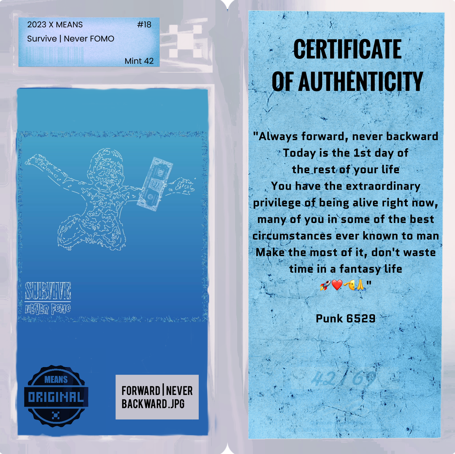 Forward | Never Backward