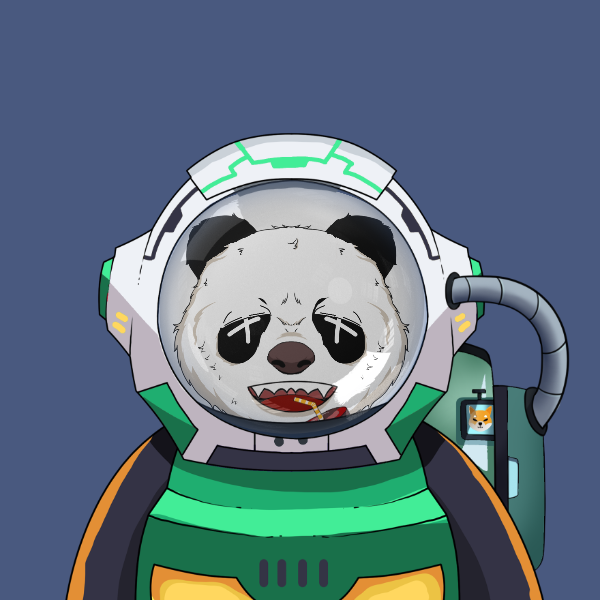 Panda Astronaut Club #642