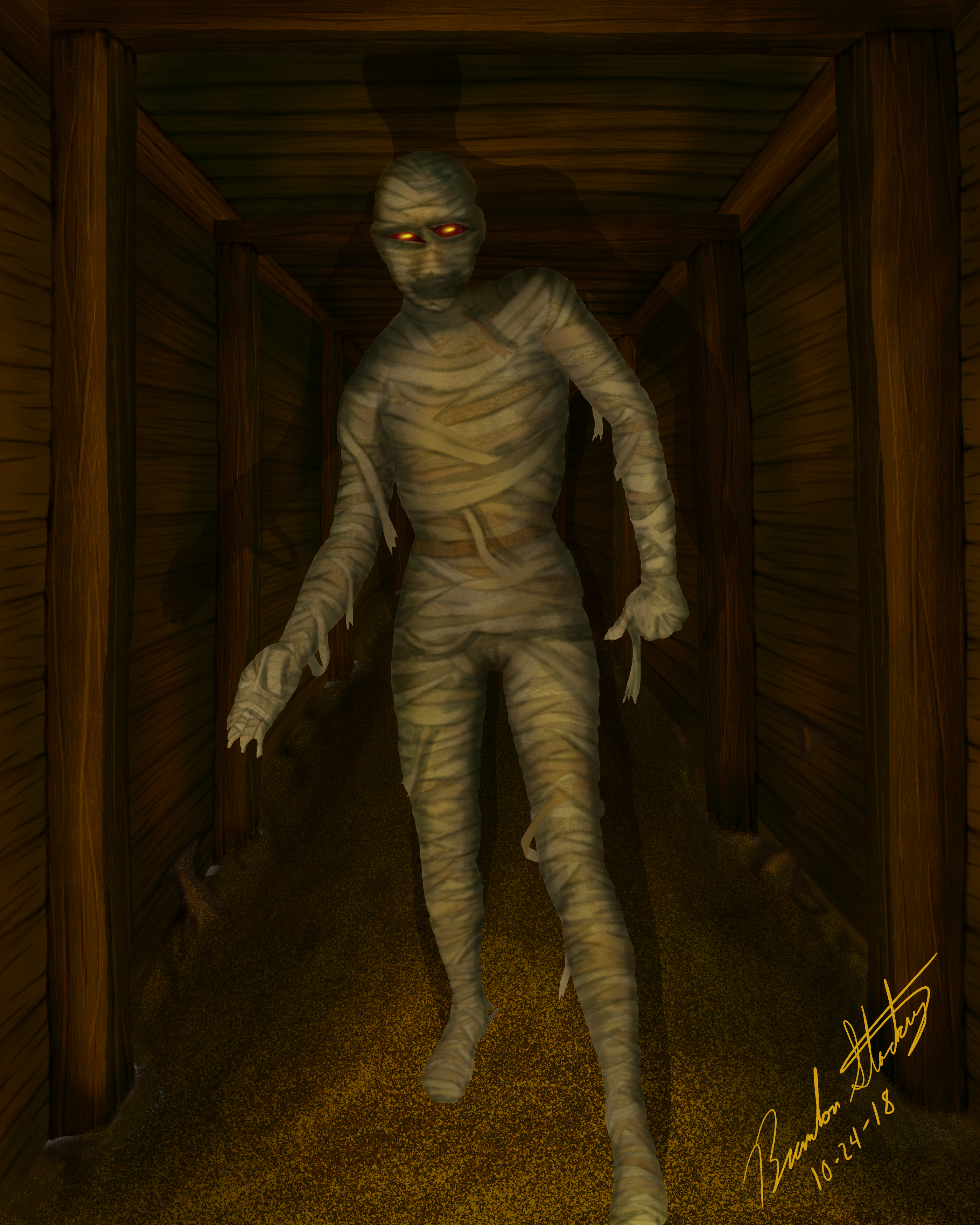 Mummy in the Mine