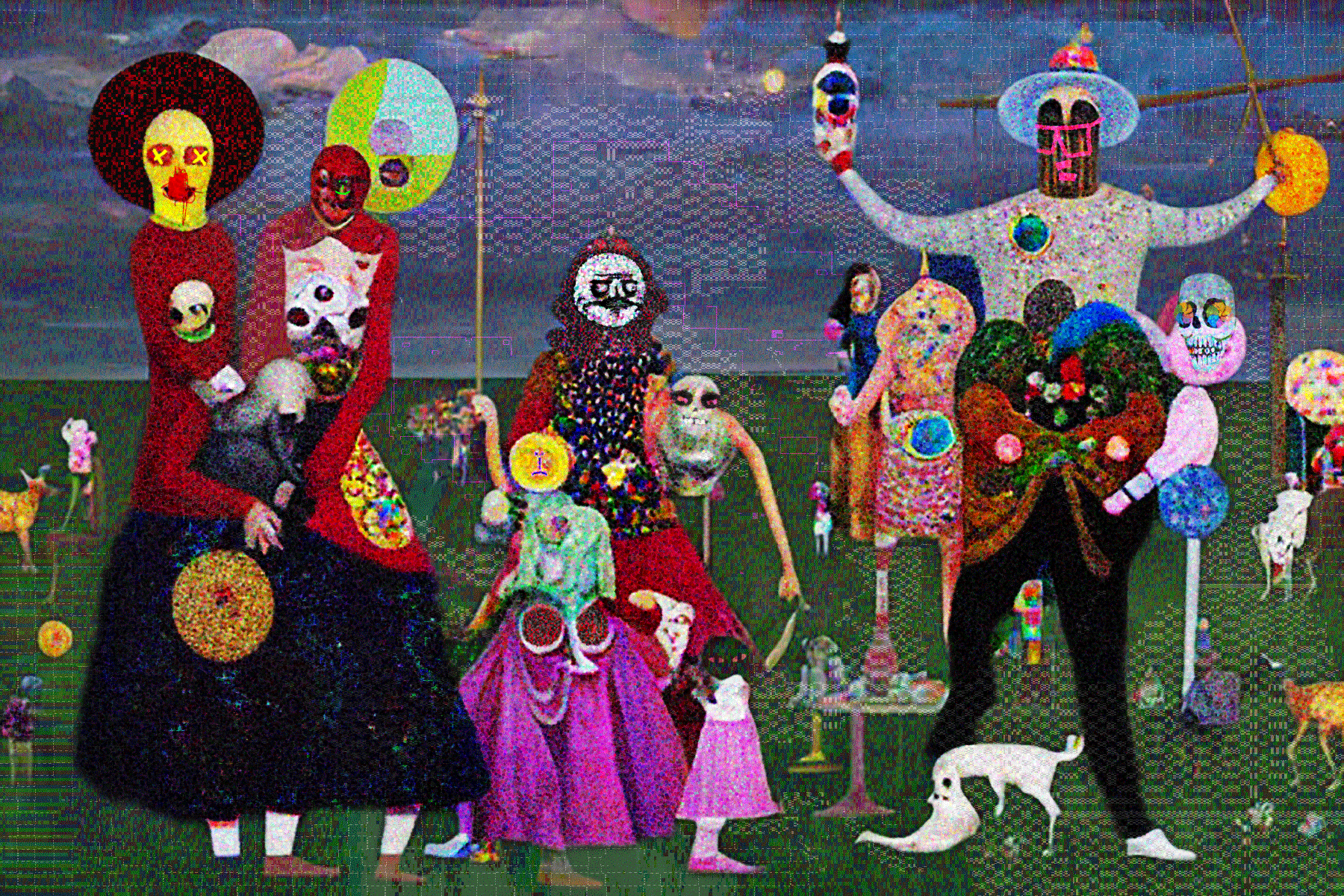 here for the art and only in it for the money