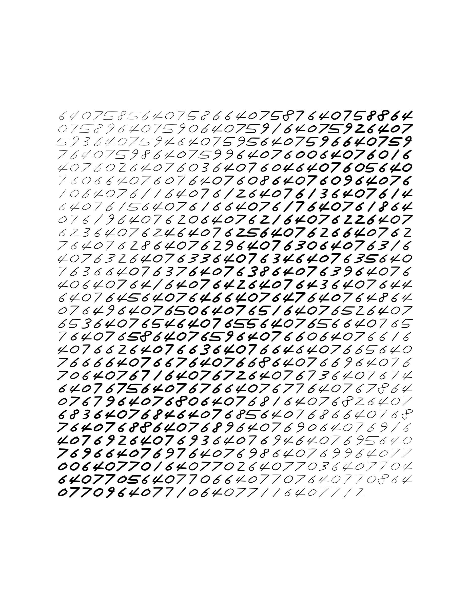 Endless (5,607,250 to Infinity) #2760