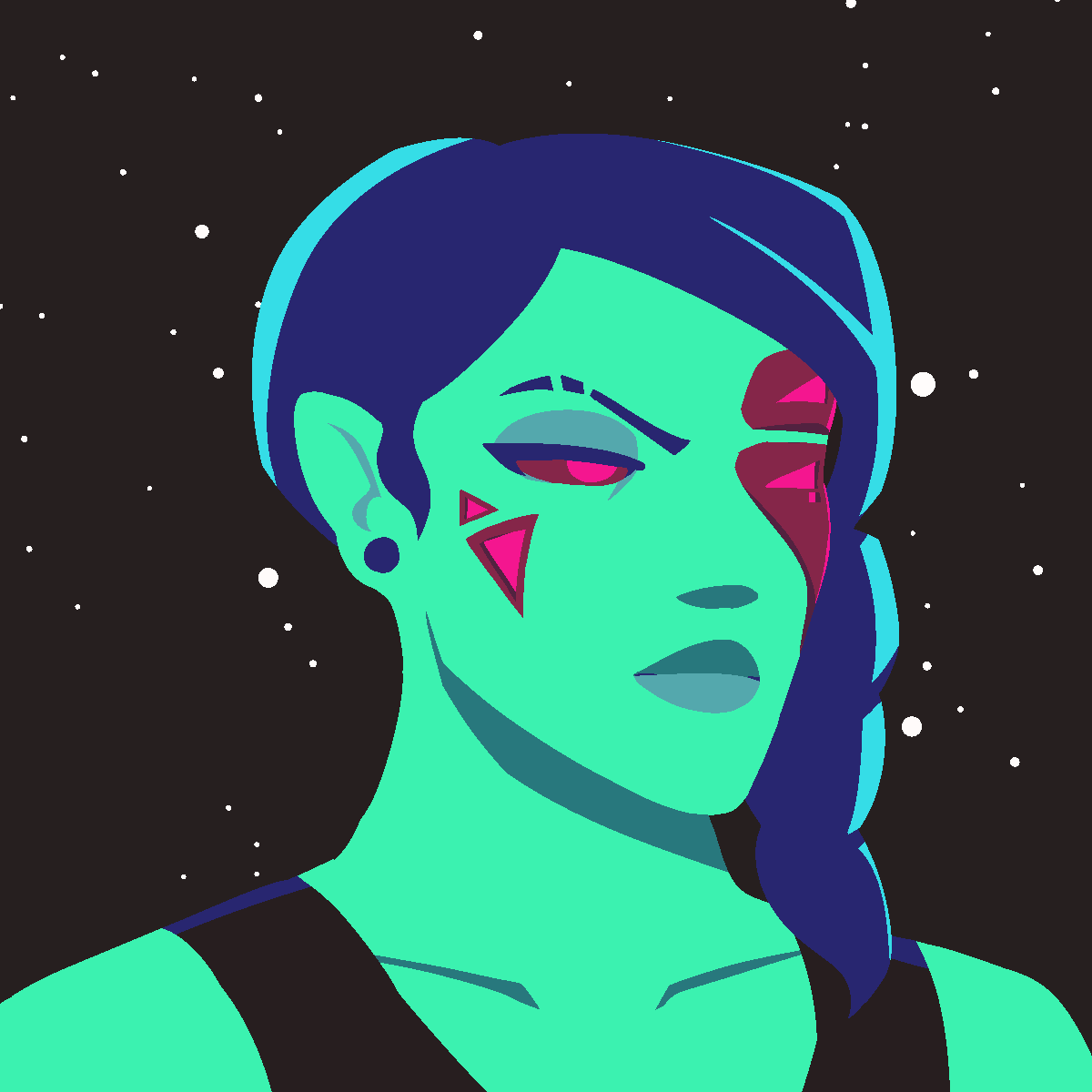 Comms Officer Selene Warlocked