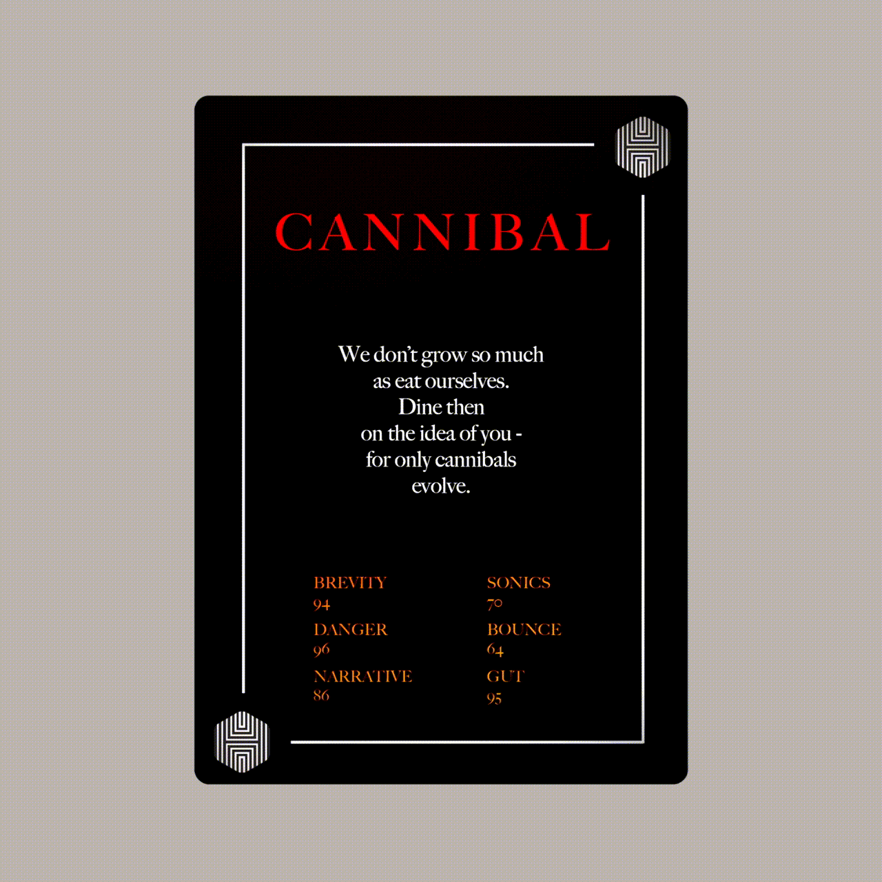 028 - CANNIBAL (INTERMISSION)