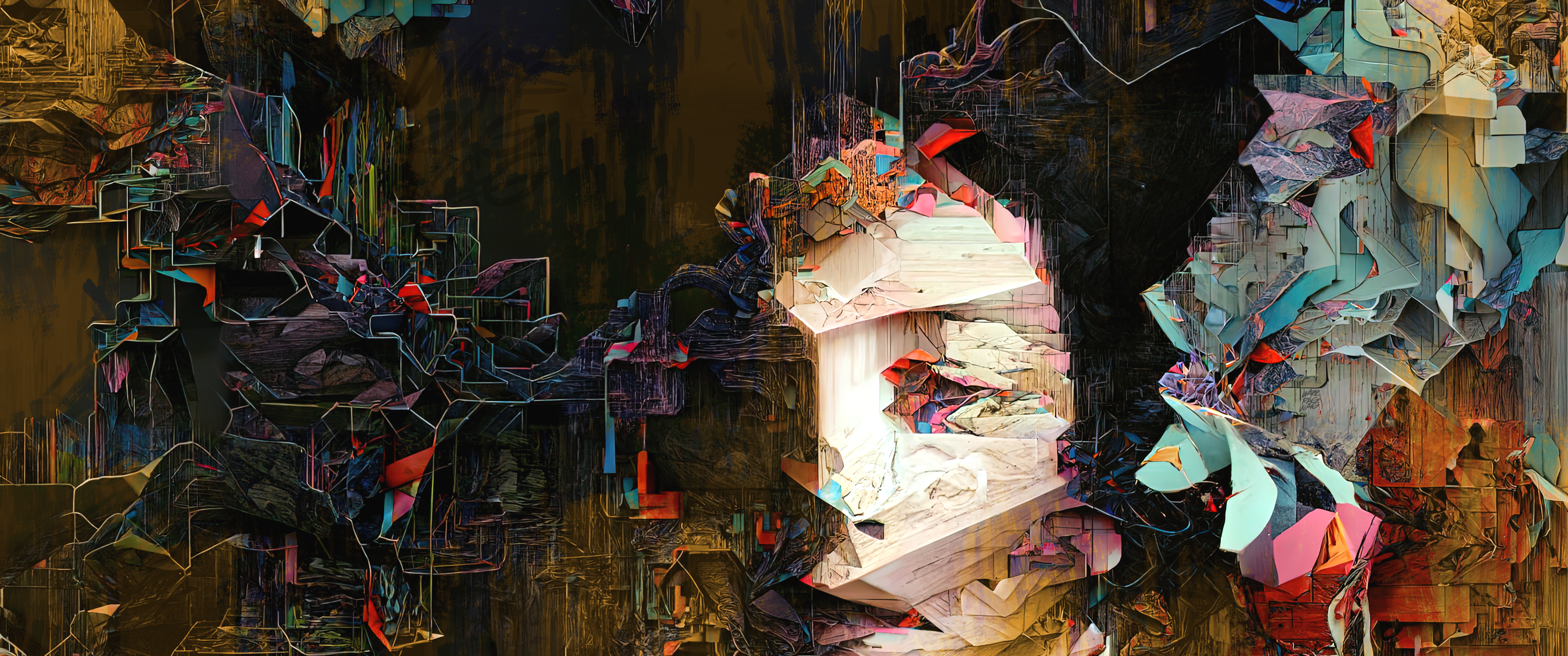 A face in an artificial dream 01