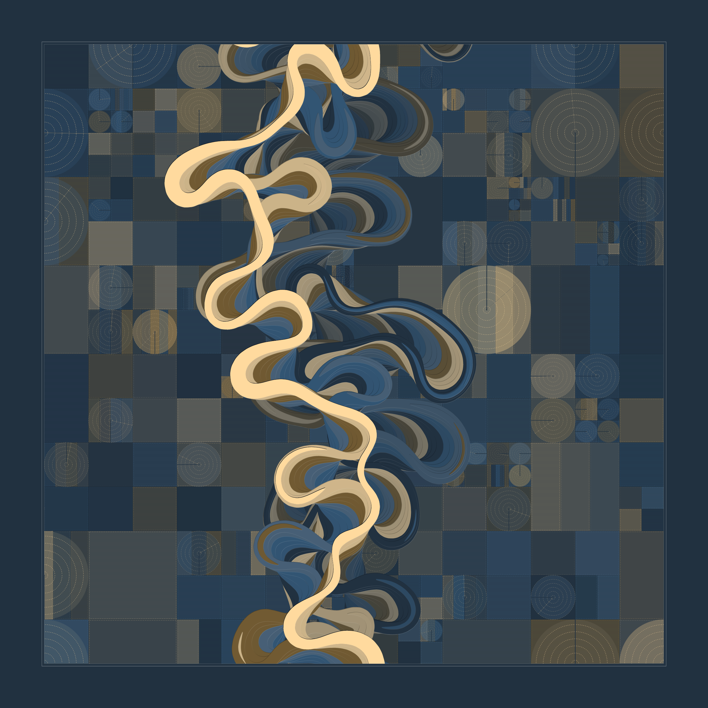 Ancient Courses of Fictional Rivers #886