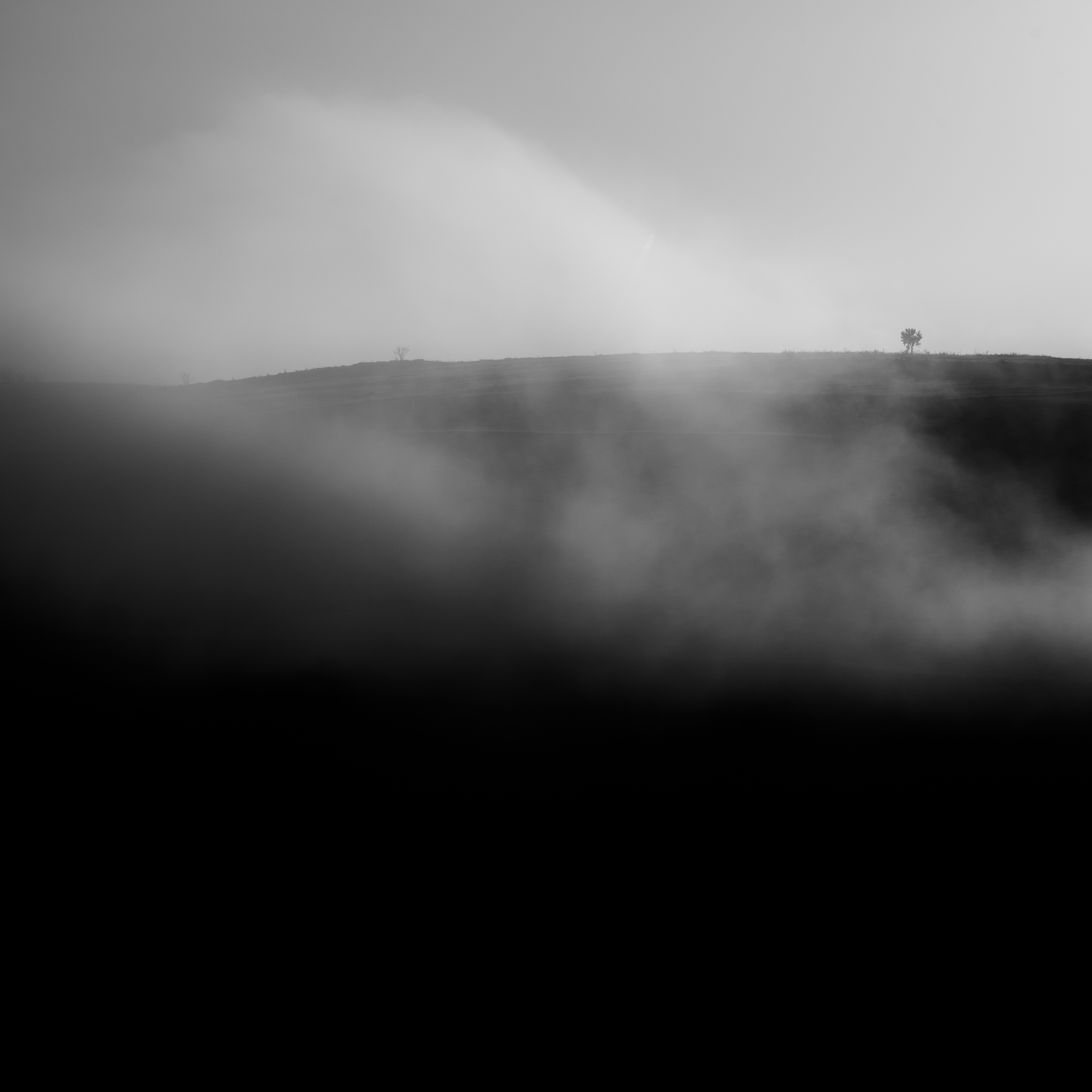 Fog over hills 3.