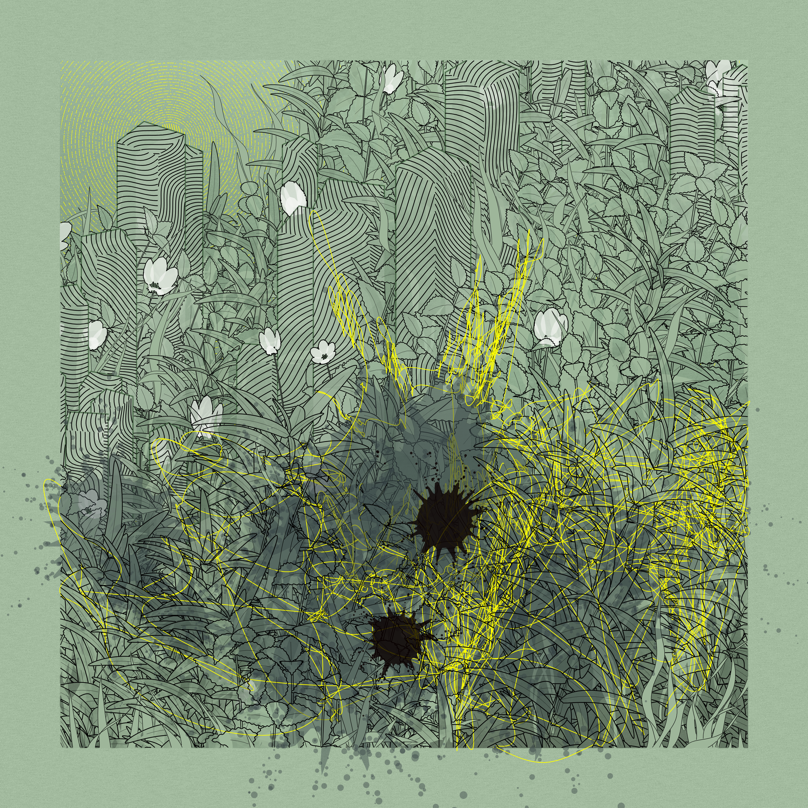 Landscape with Carbon Capture #7177